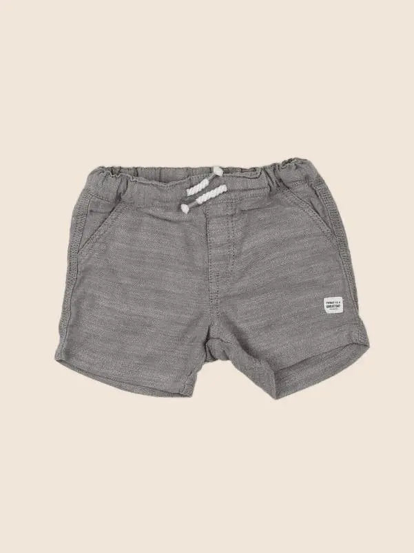 H&M - short gris - 9 mois