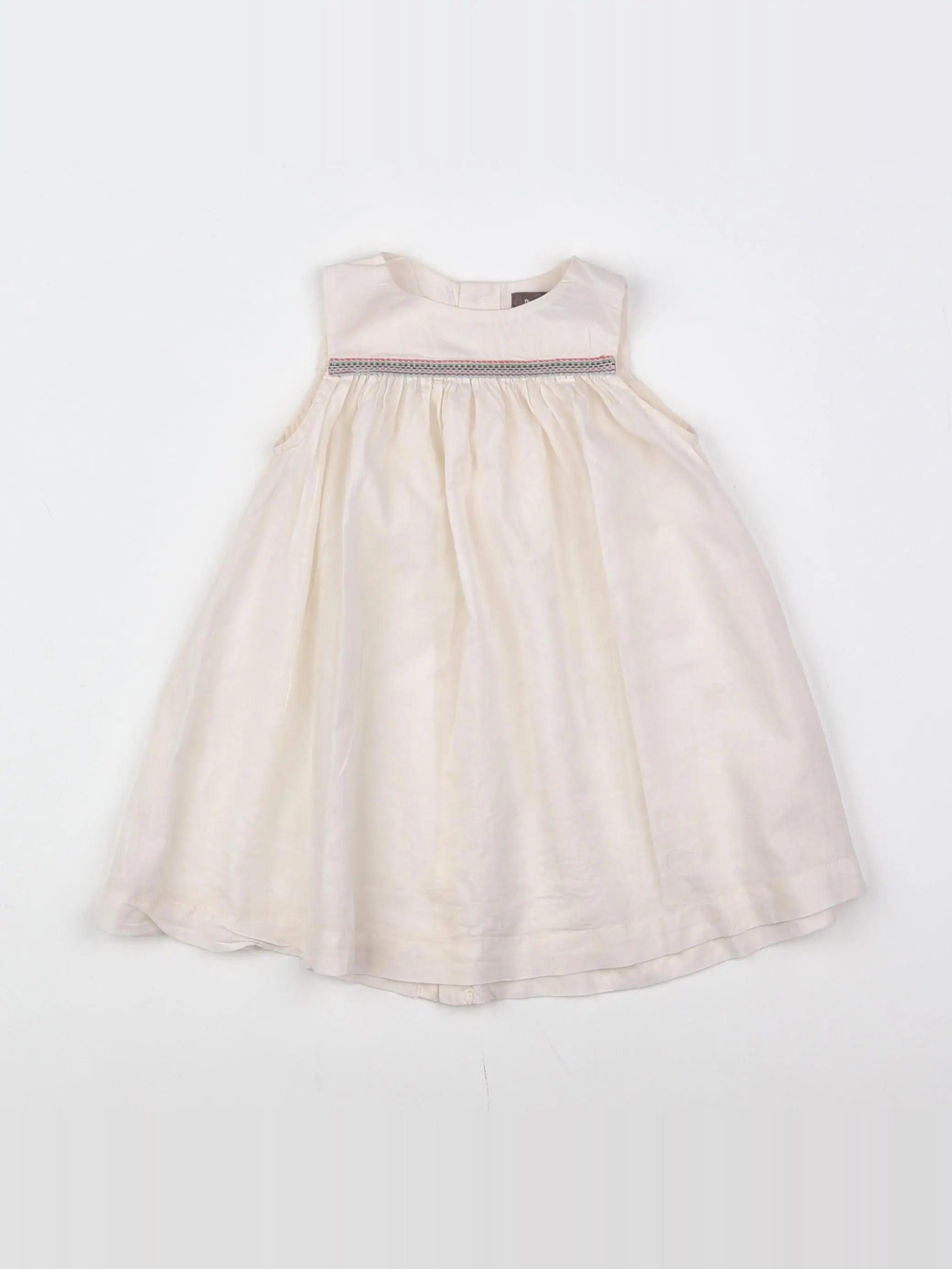 Boutchou - robe beige - 6 mois