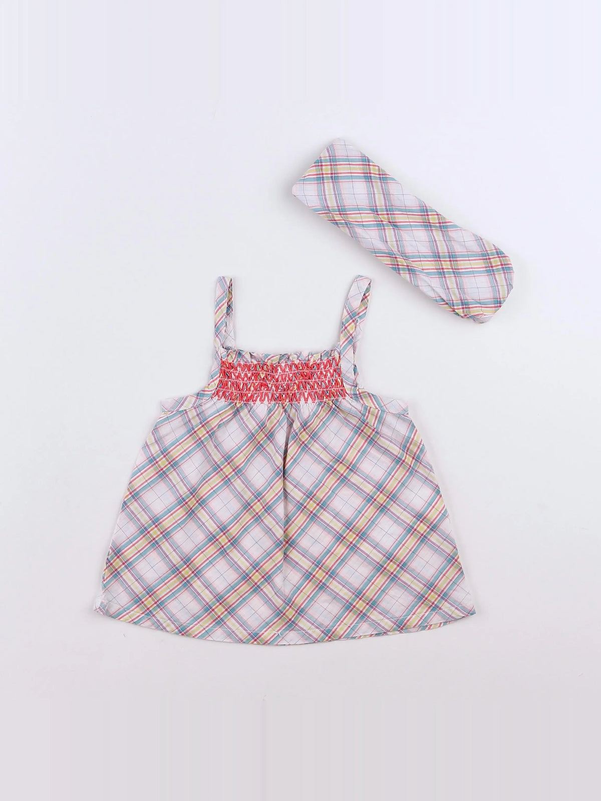 Vertbaudet - blouse multicolore - 12 mois
