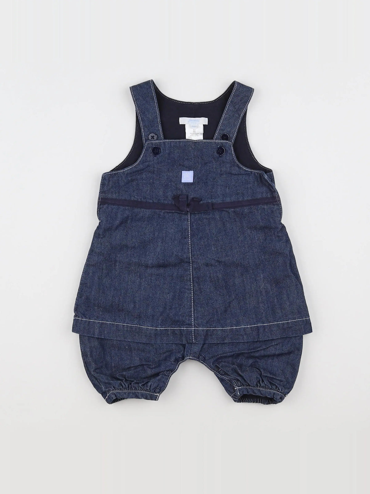 Jacadi - salopette bleu - 6 mois
