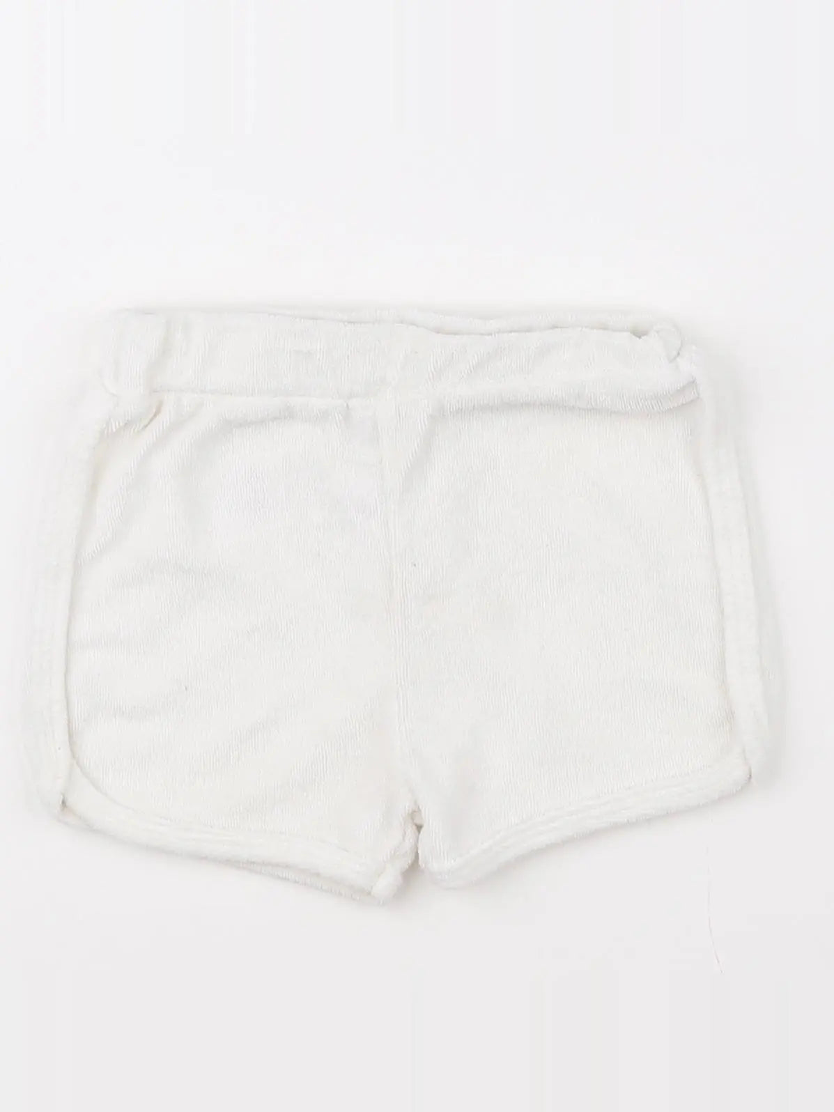 Vertbaudet - short blanc - 12 mois