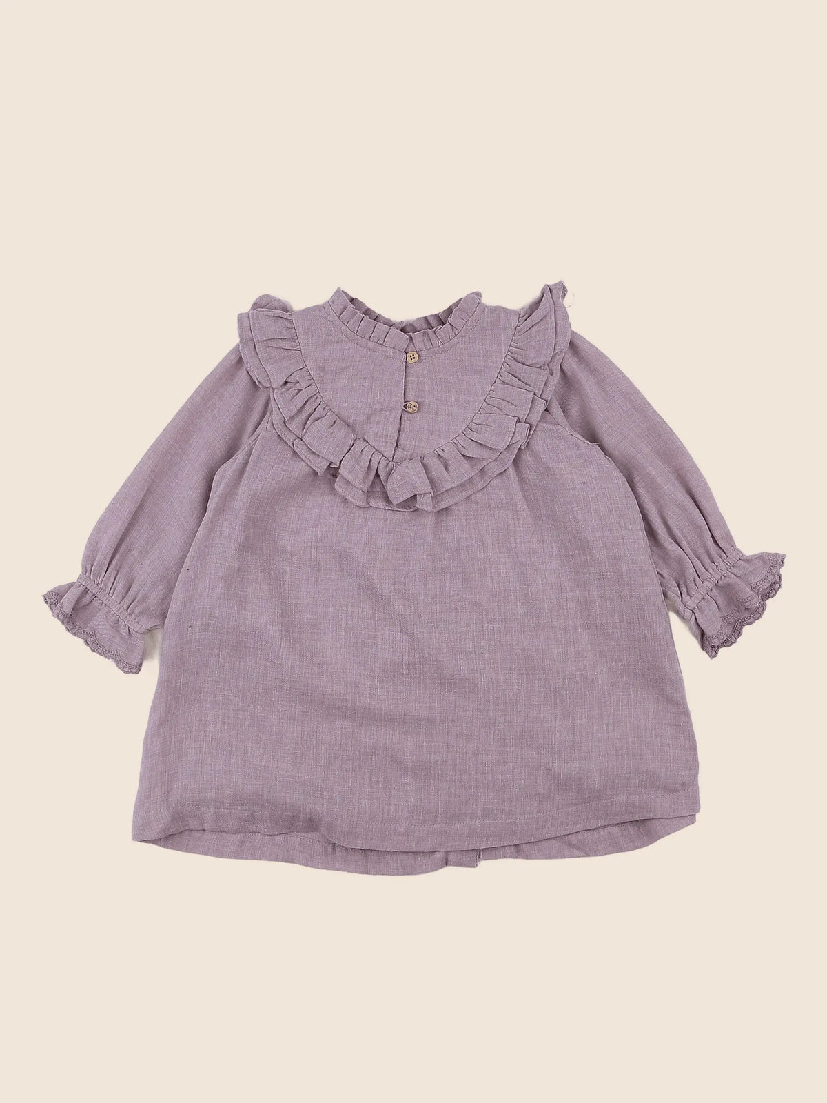 Vertbaudet - robe violet - 12 mois