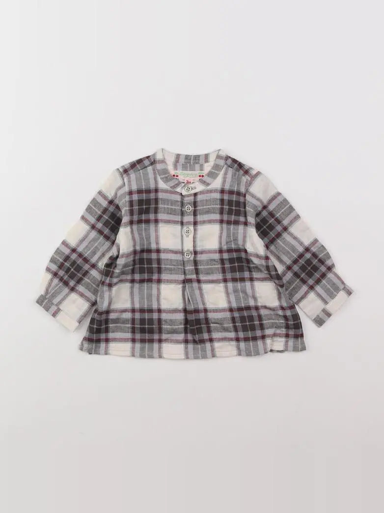 Bonpoint - chemise multicolore - 3 mois