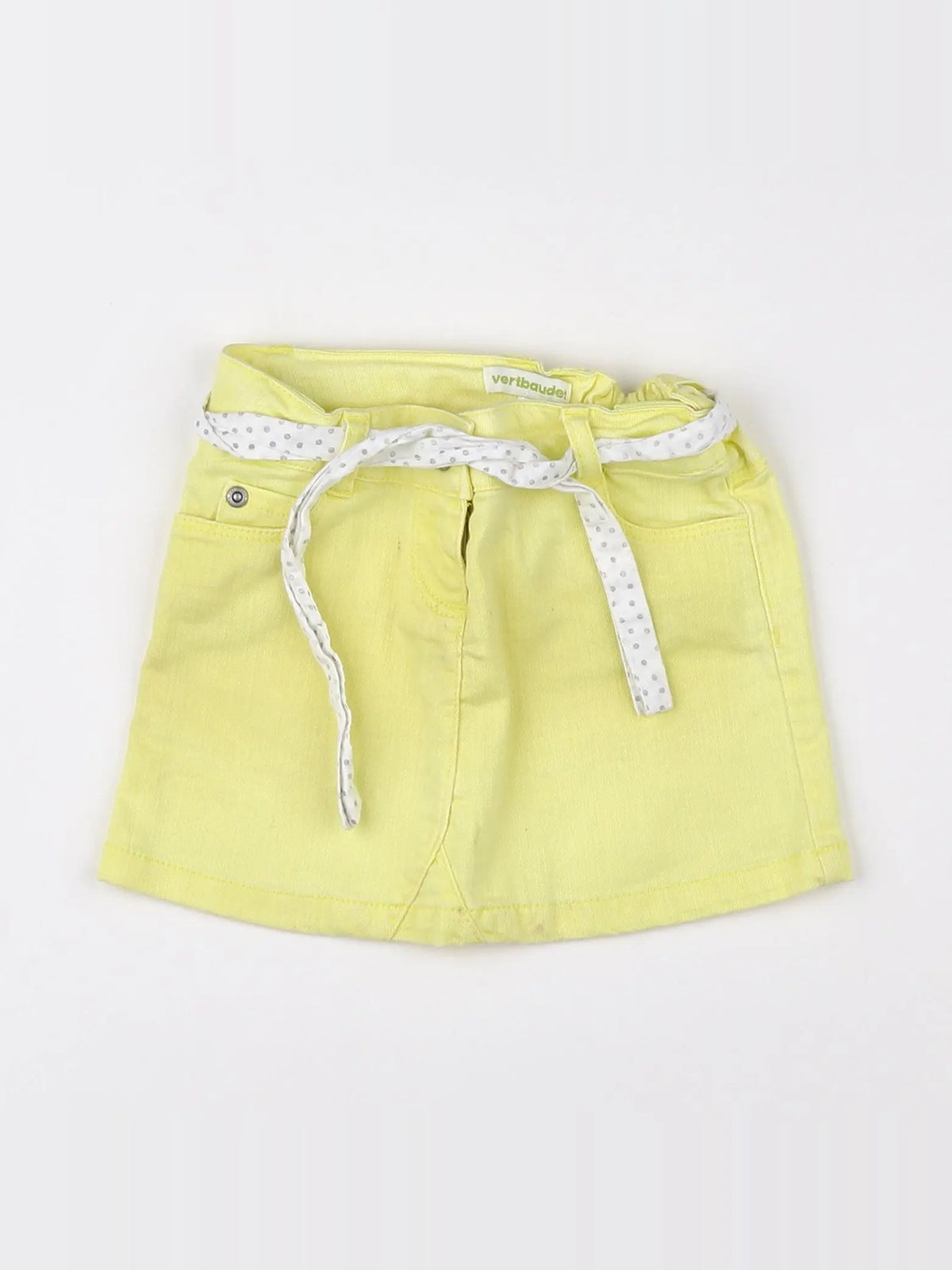 Vertbaudet - jupe jaune - 3 ans