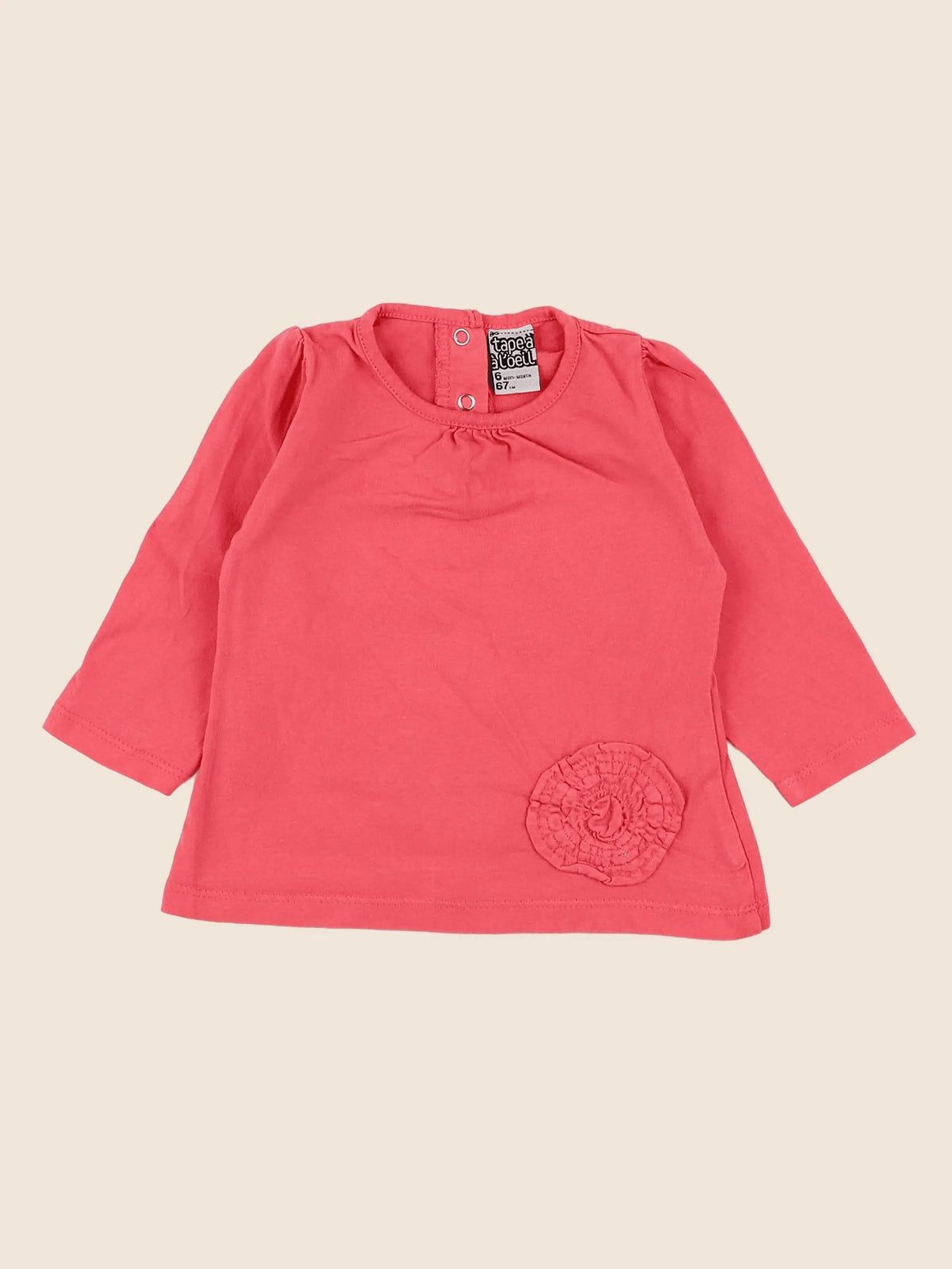 Tape à l'oeil - robe rose - 6 mois
