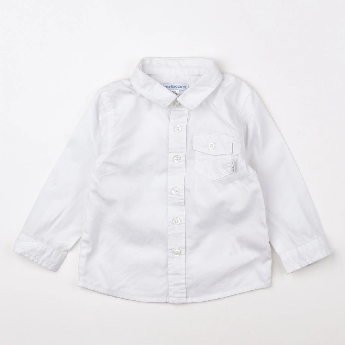Vertbaudet - chemise blanc - 18 mois