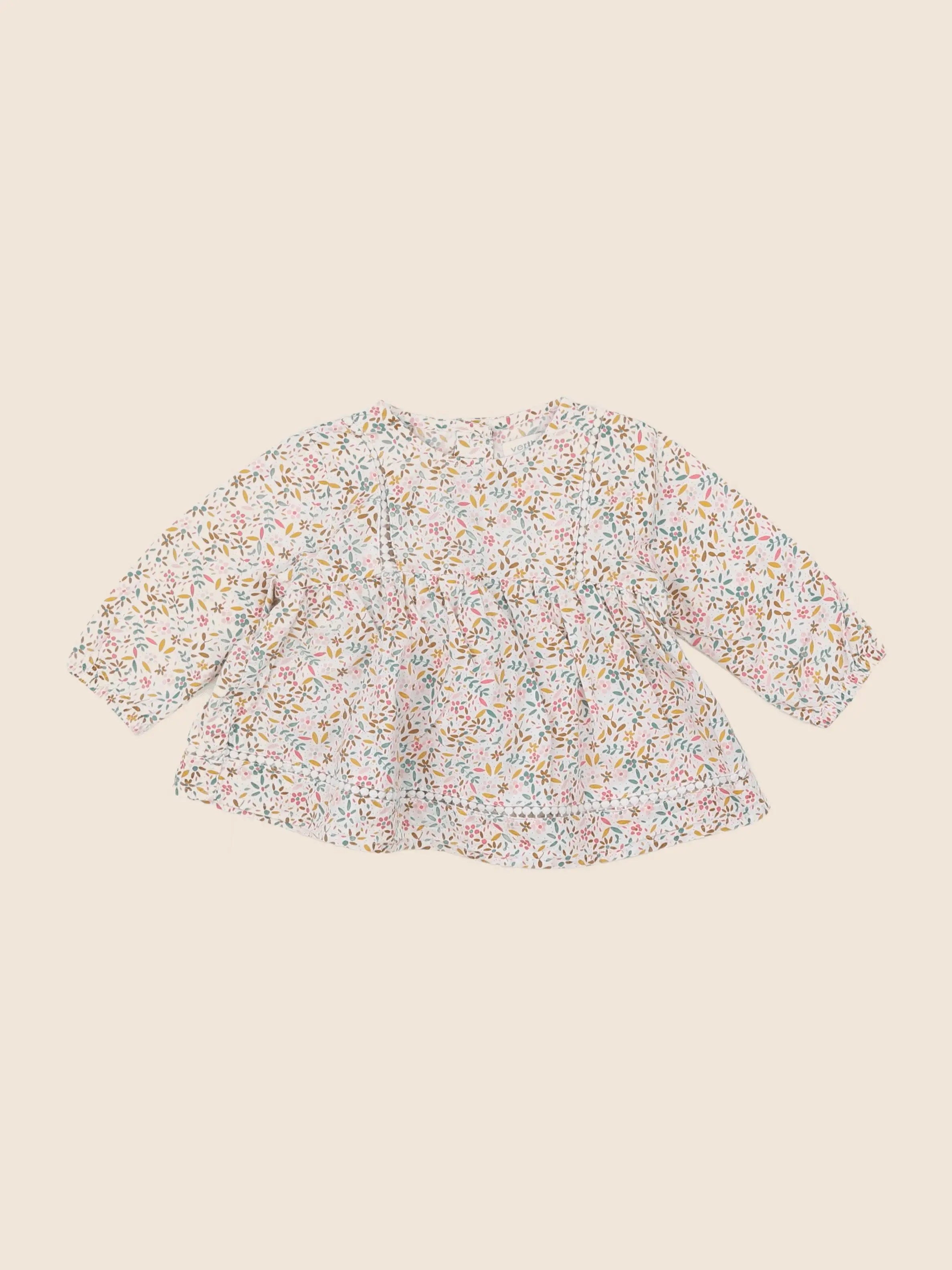 Vertbaudet - blouse multicolore - 6 mois