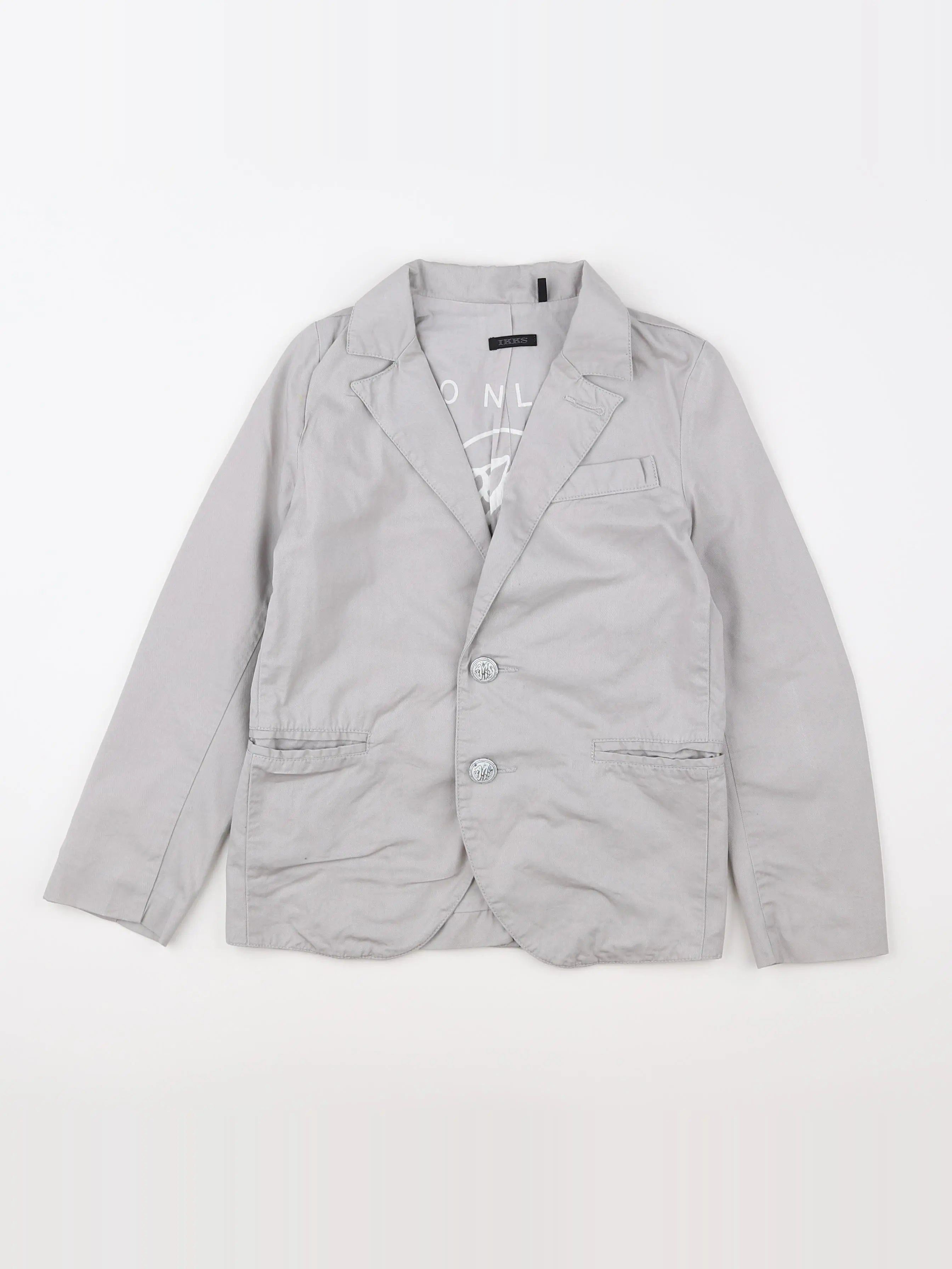 IKKS - veste gris - 6 ans