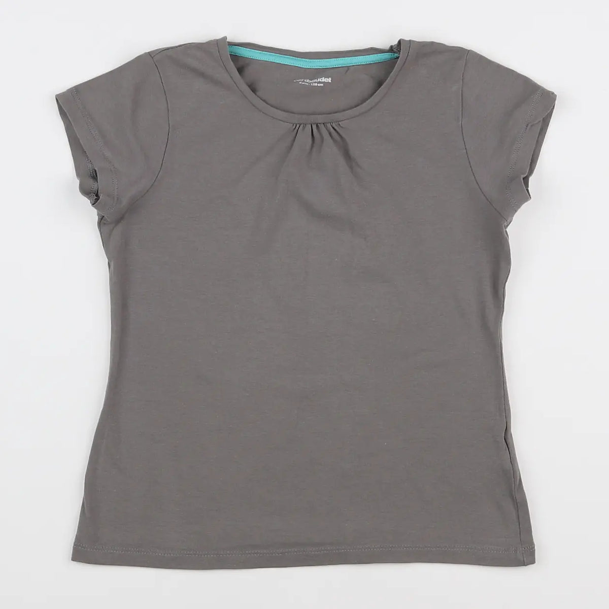 Vertbaudet - tee-shirt marron - 8 ans