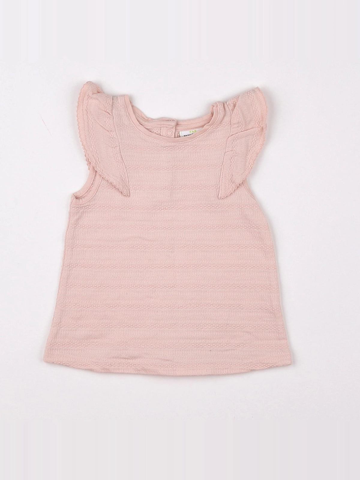 Tape à l'oeil - tee-shirt rose - 6 mois