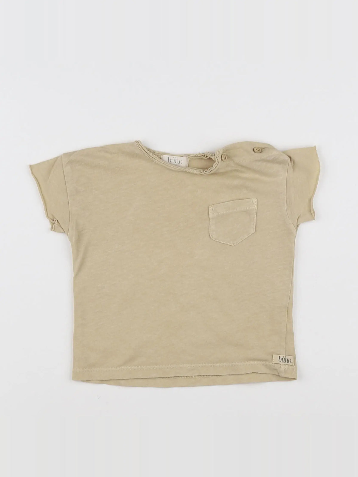Buho - tee-shirt beige - 6 mois