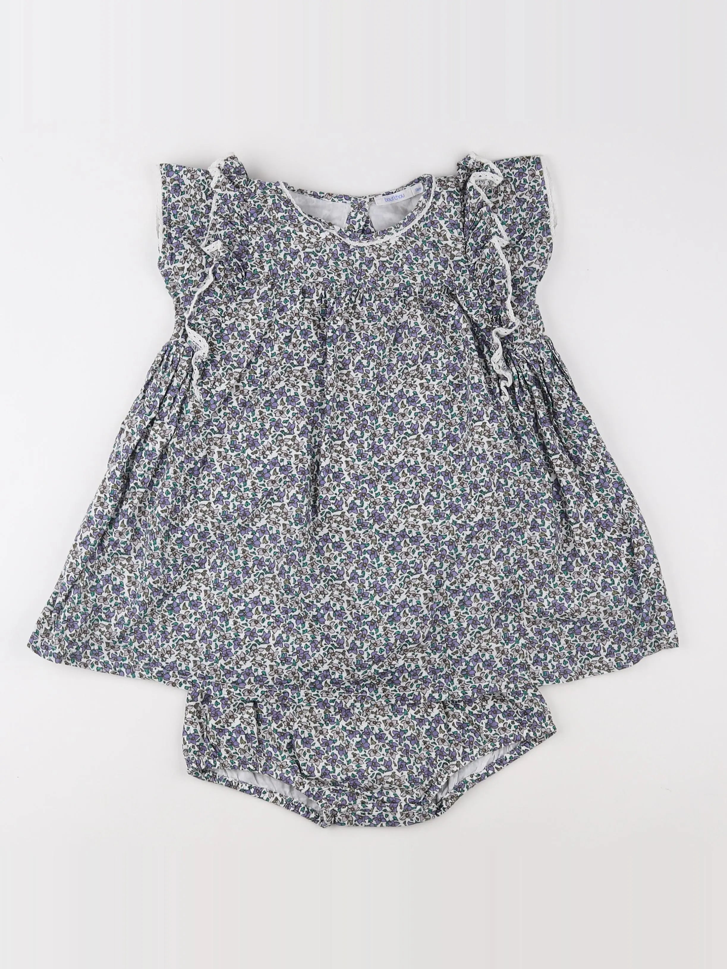 Boutchou - robe multicolore - 18 mois