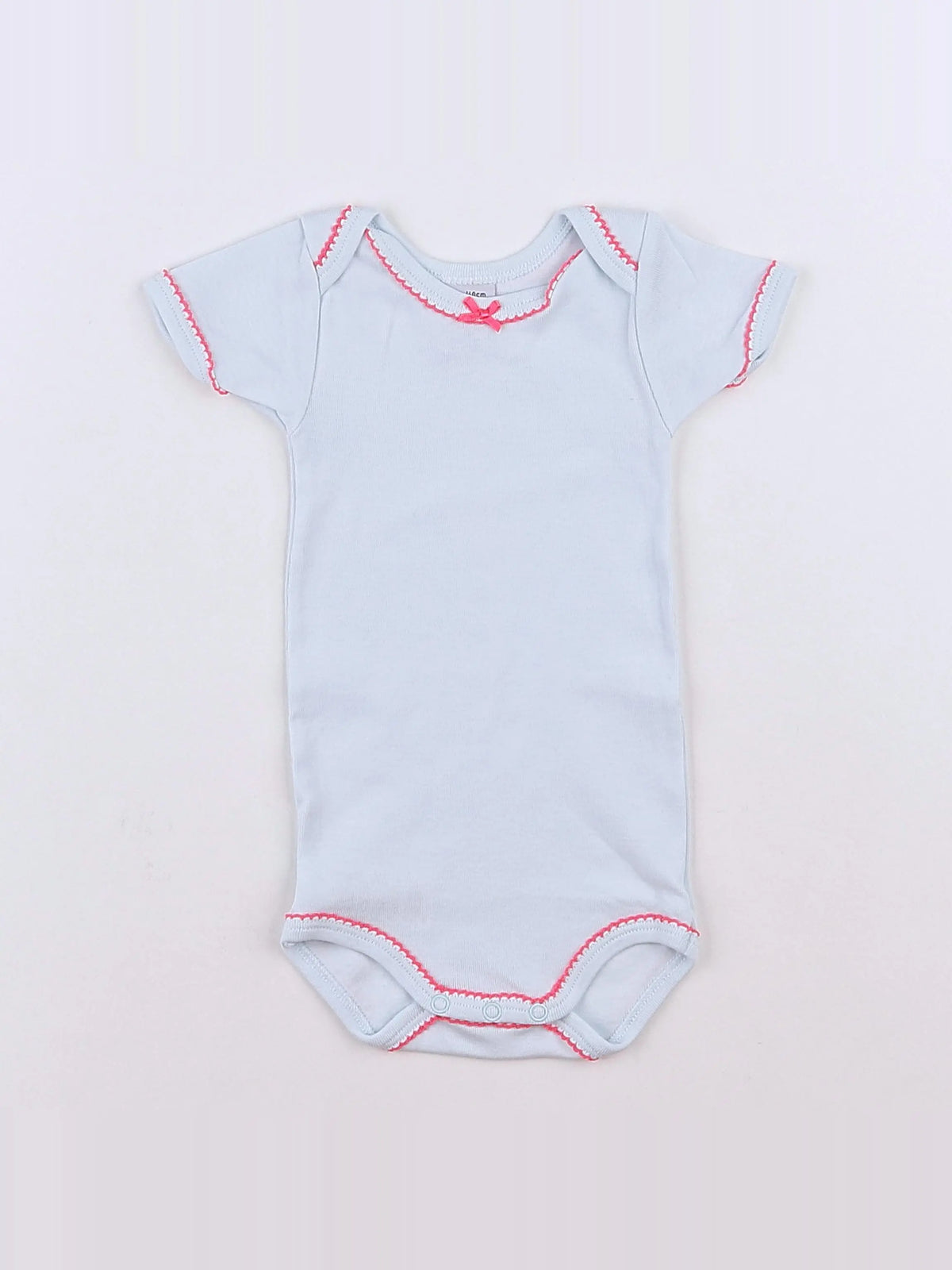 Petit Bateau - body bleu - 3 mois