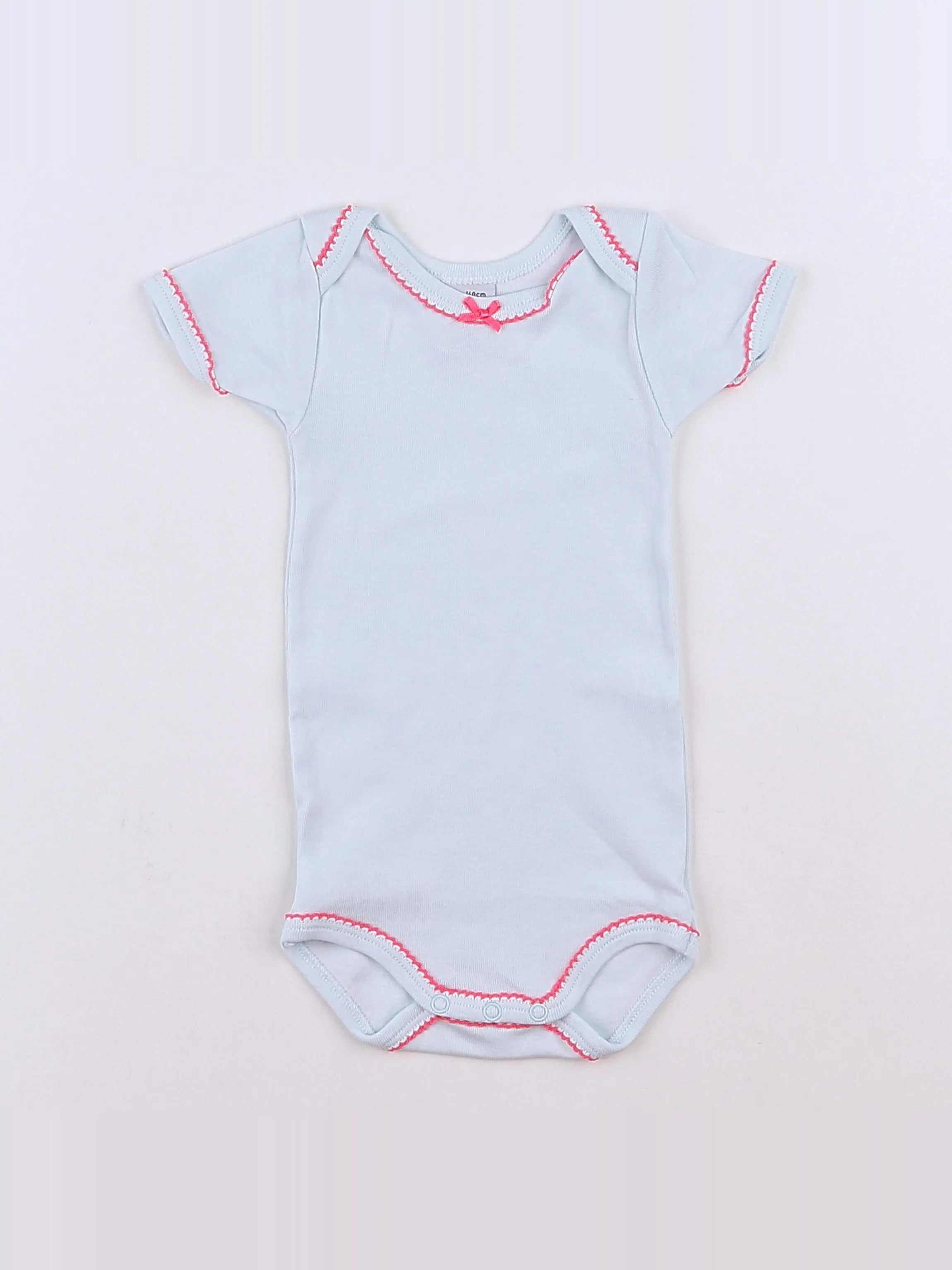 Petit Bateau - body bleu - 3 mois