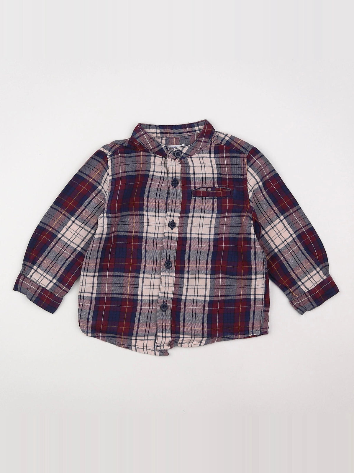 H&M - chemise blanc - 12/18 mois