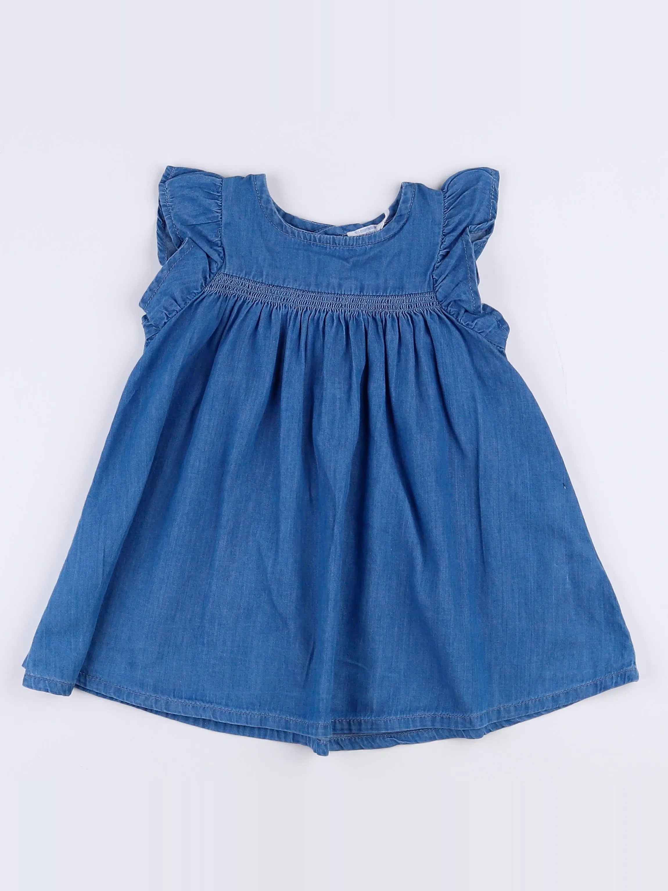 Boutchou - robe bleu - 12 mois