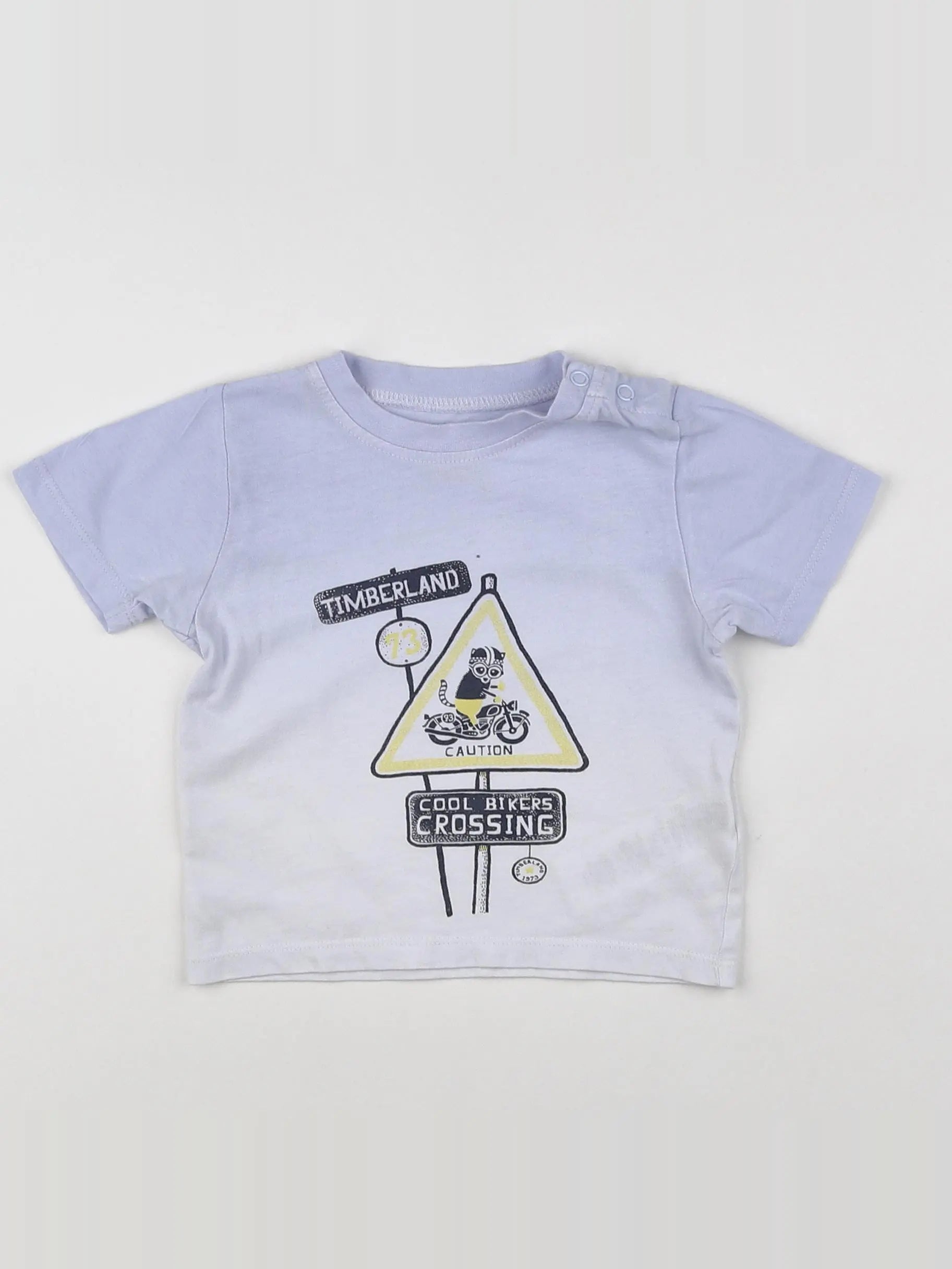 Timberland - tee-shirt bleu - 9 mois