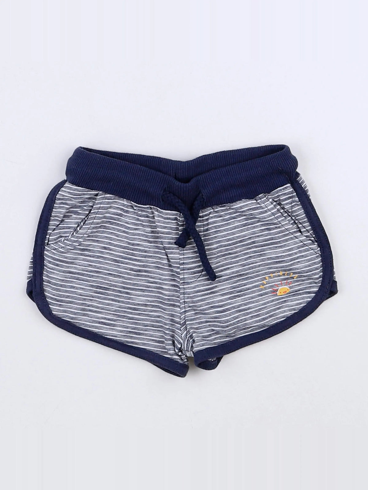 Tape à l'oeil - short bleu - 3 mois