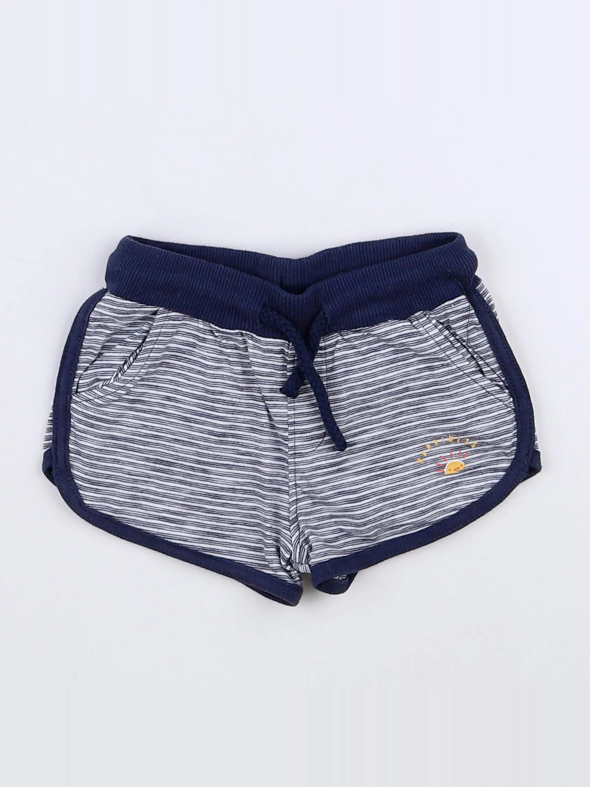 Tape à l'oeil - short bleu - 3 mois