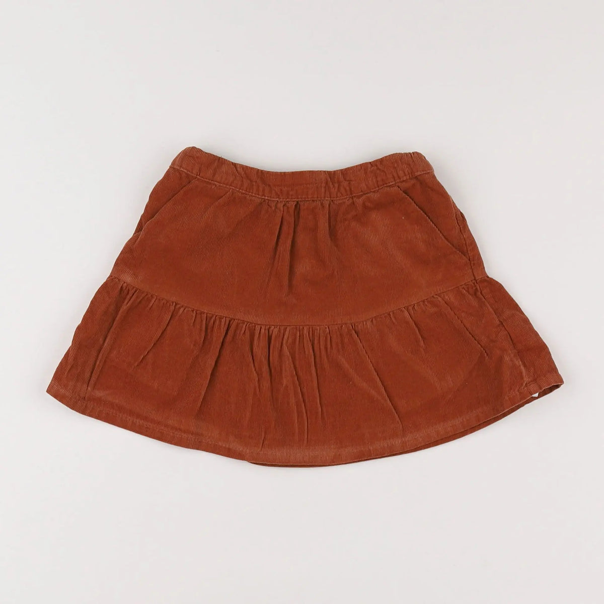 Vertbaudet - jupe marron - 2 ans