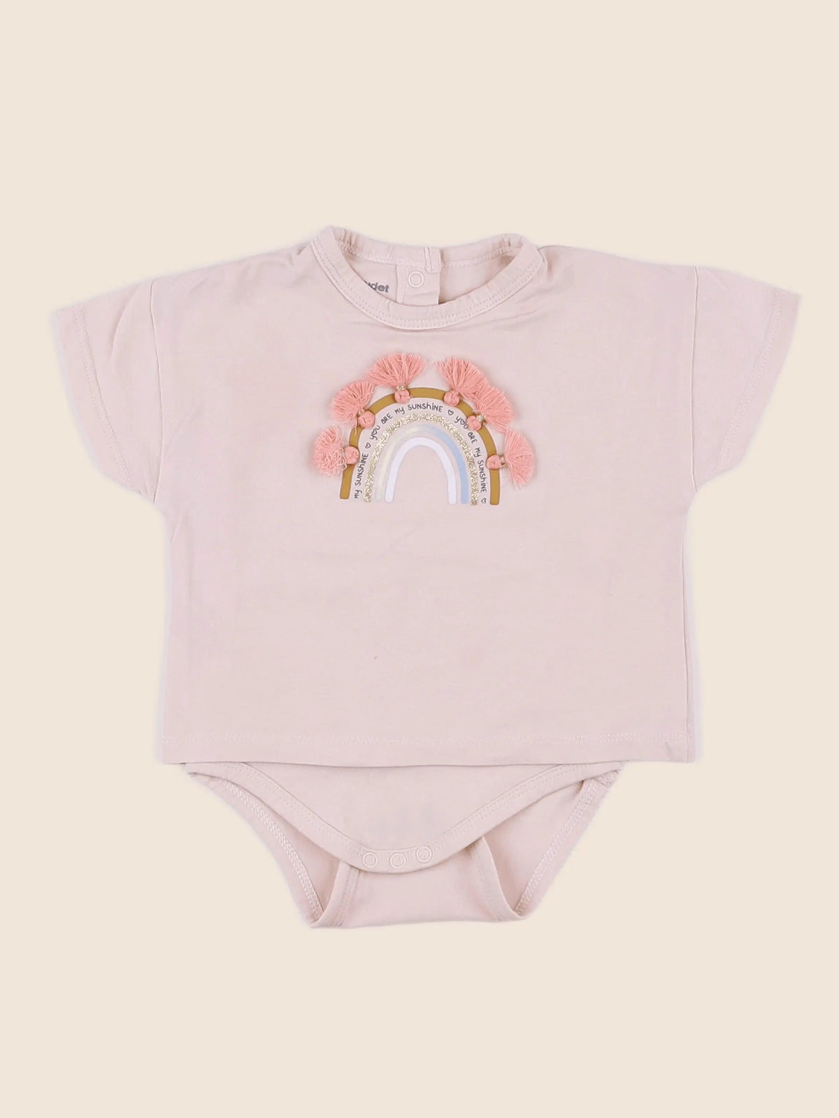 Vertbaudet - body vetement rose - 3 mois