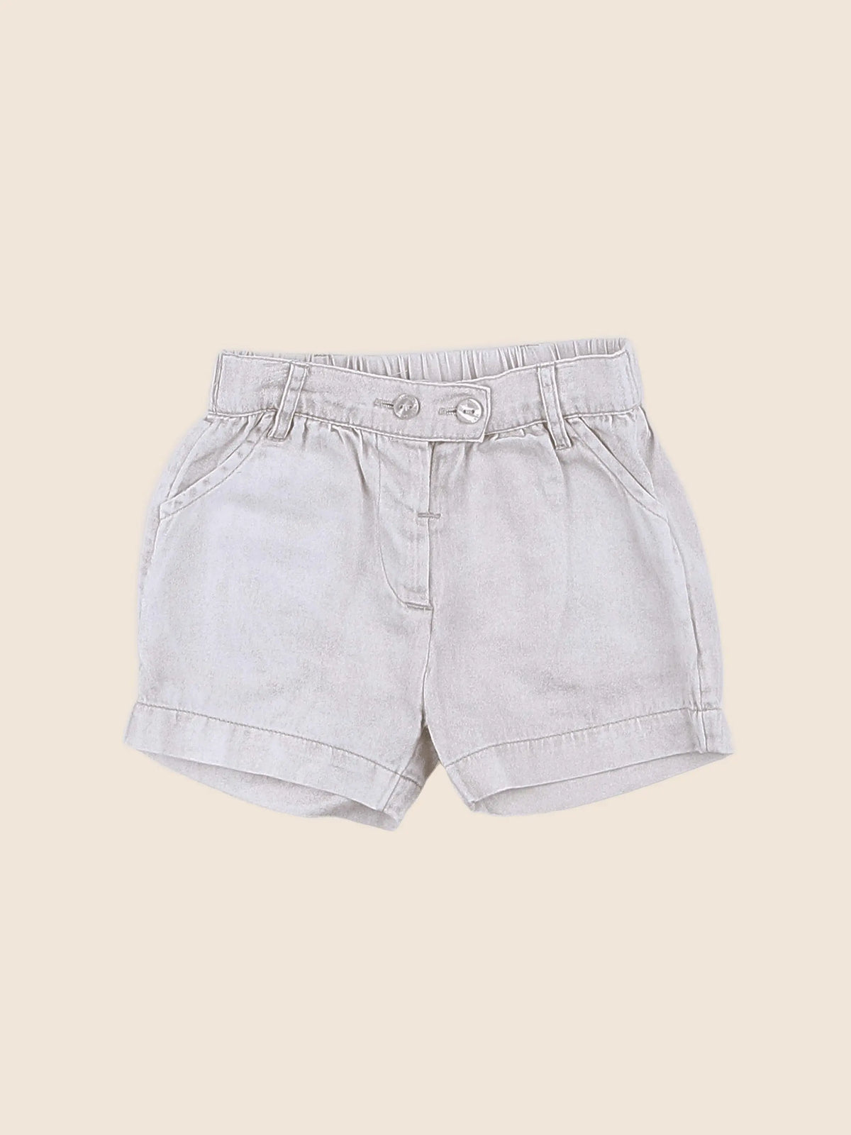 Vertbaudet - short gris - 9 mois