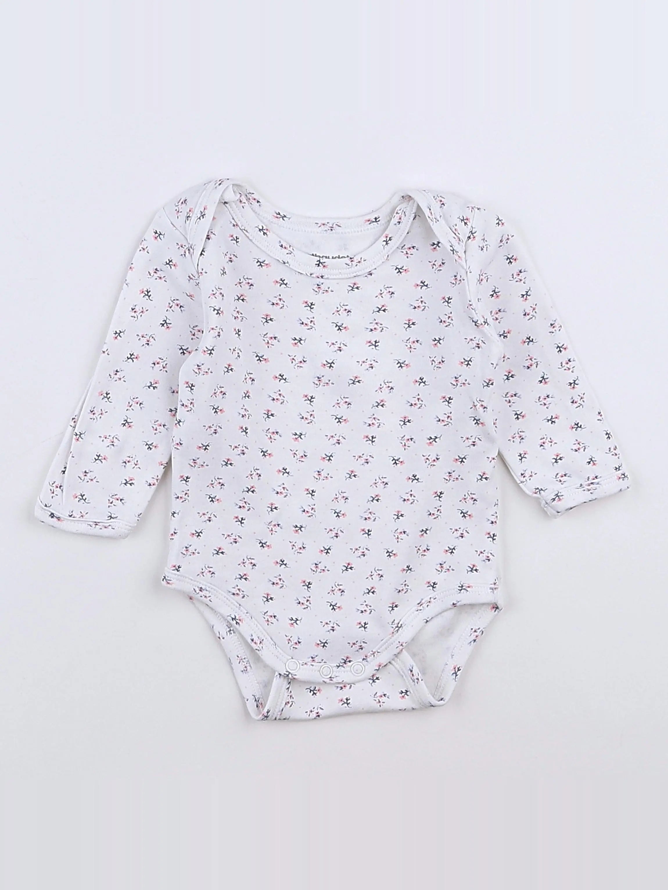 Vertbaudet - body blanc - 3 mois