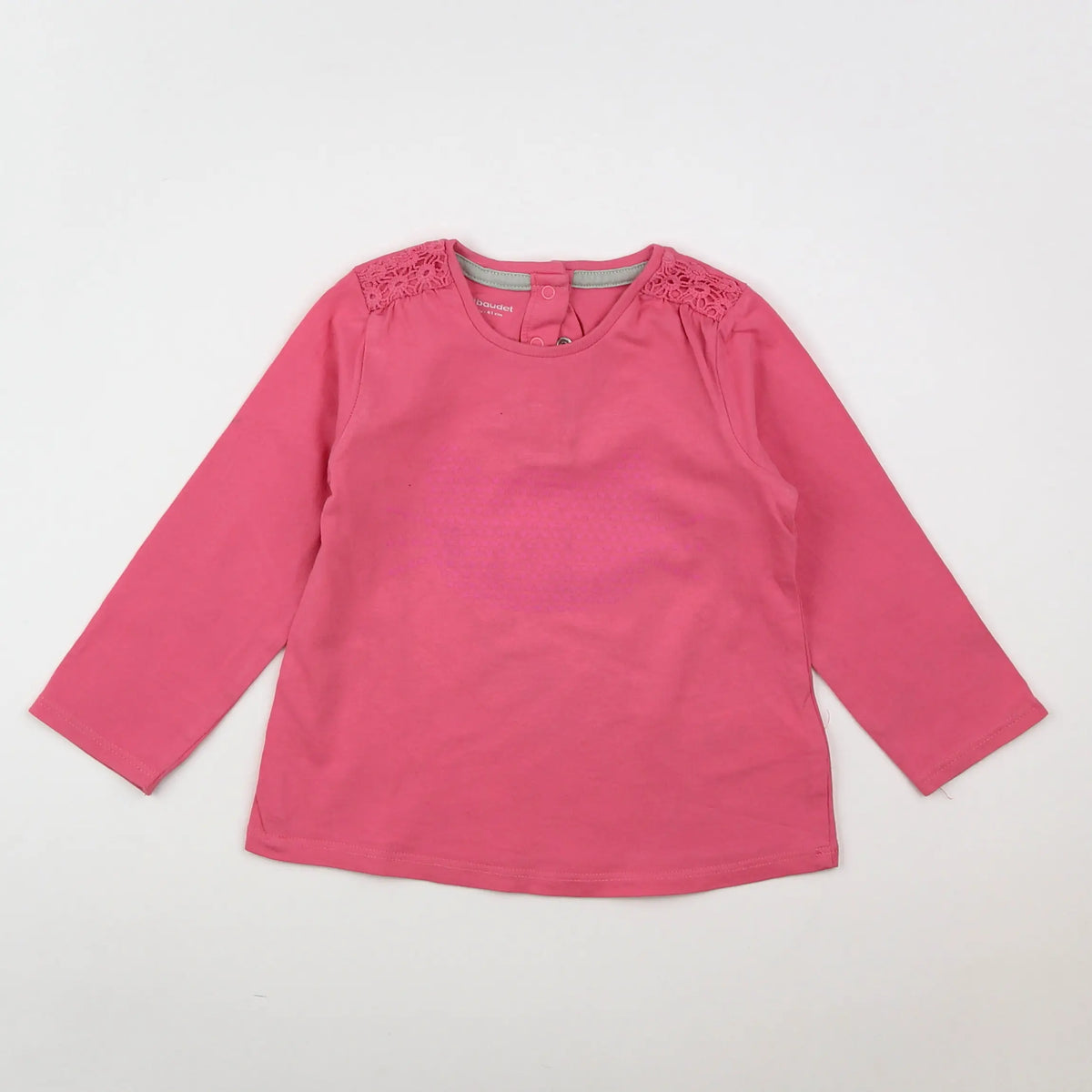 Vertbaudet - tee-shirt rose - 18 mois