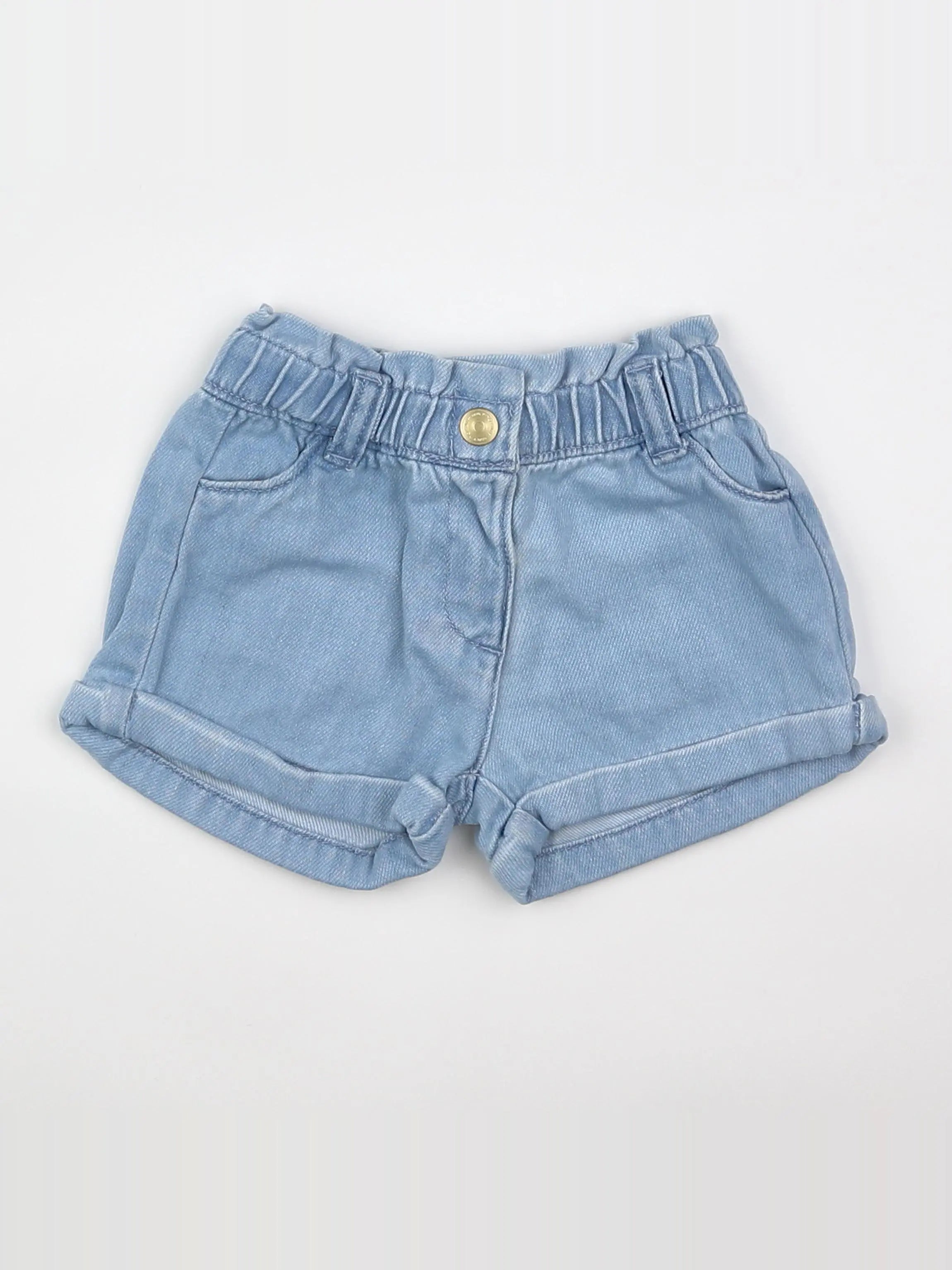 Tape à l'oeil - short bleu - 6 mois