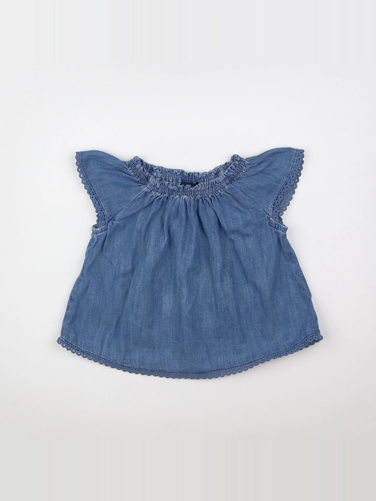 GAP - robe bleu - 6/12 mois