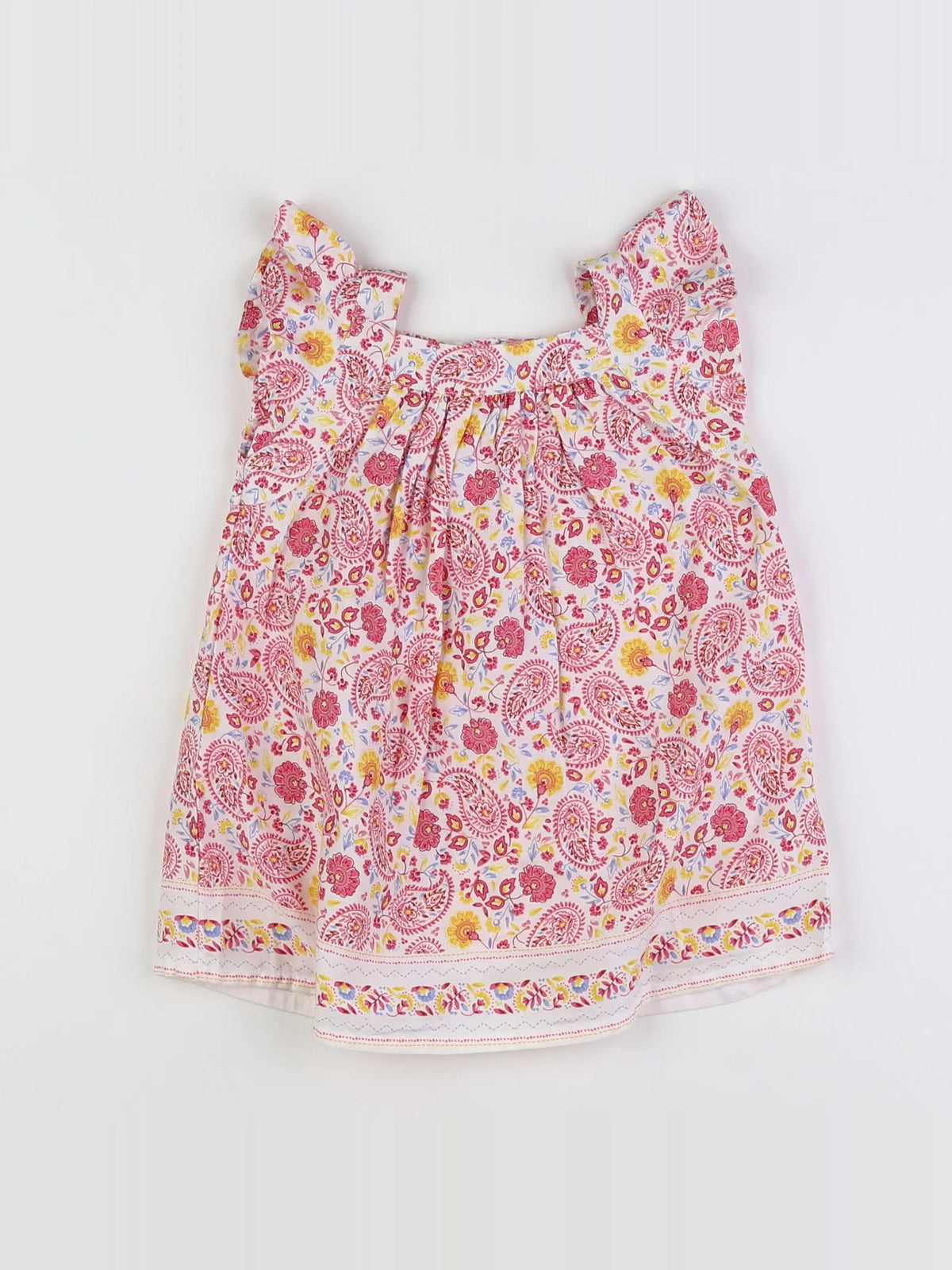 Tape à l'oeil - robe multicolore - 12 mois