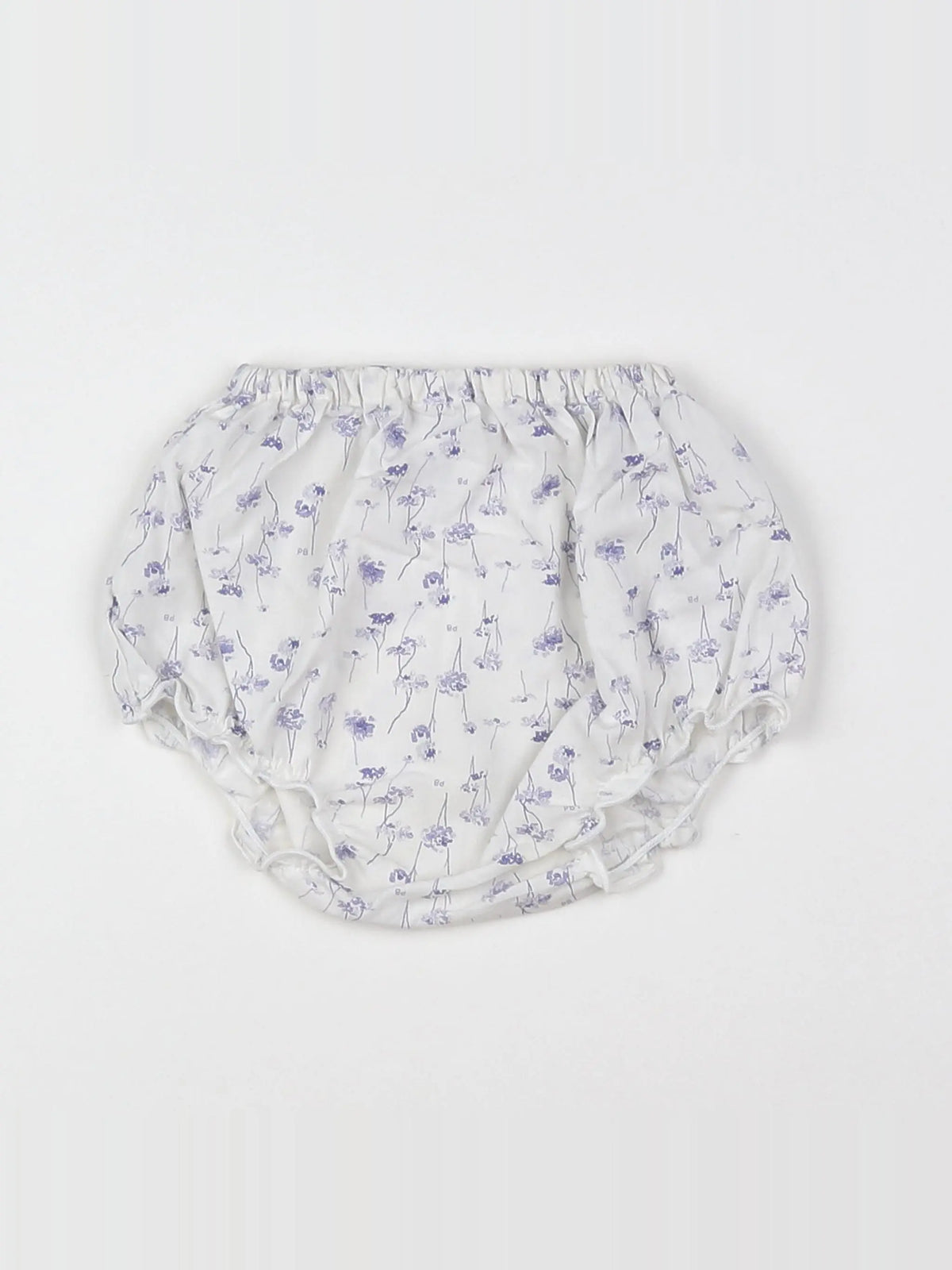 Petit Bateau - bloomer blanc - 3 mois