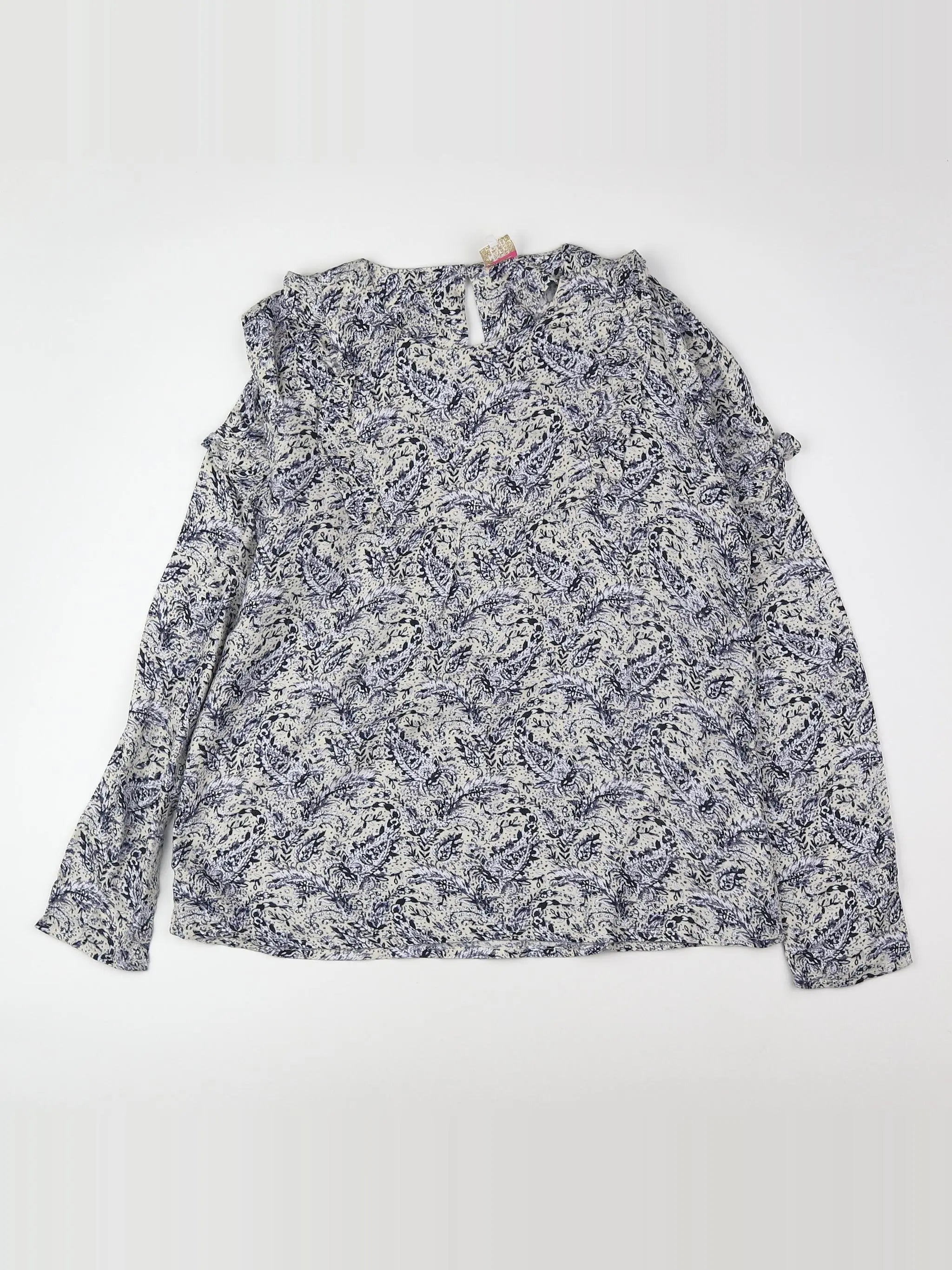 Little Karl Marc John - blouse bleu - 10 ans