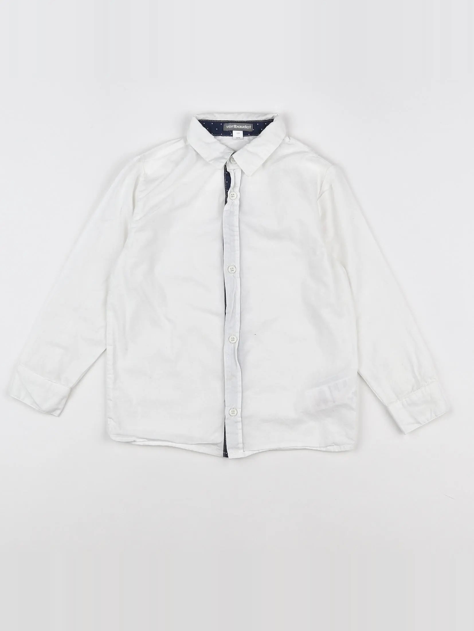 Vertbaudet - chemise blanc - 5 ans