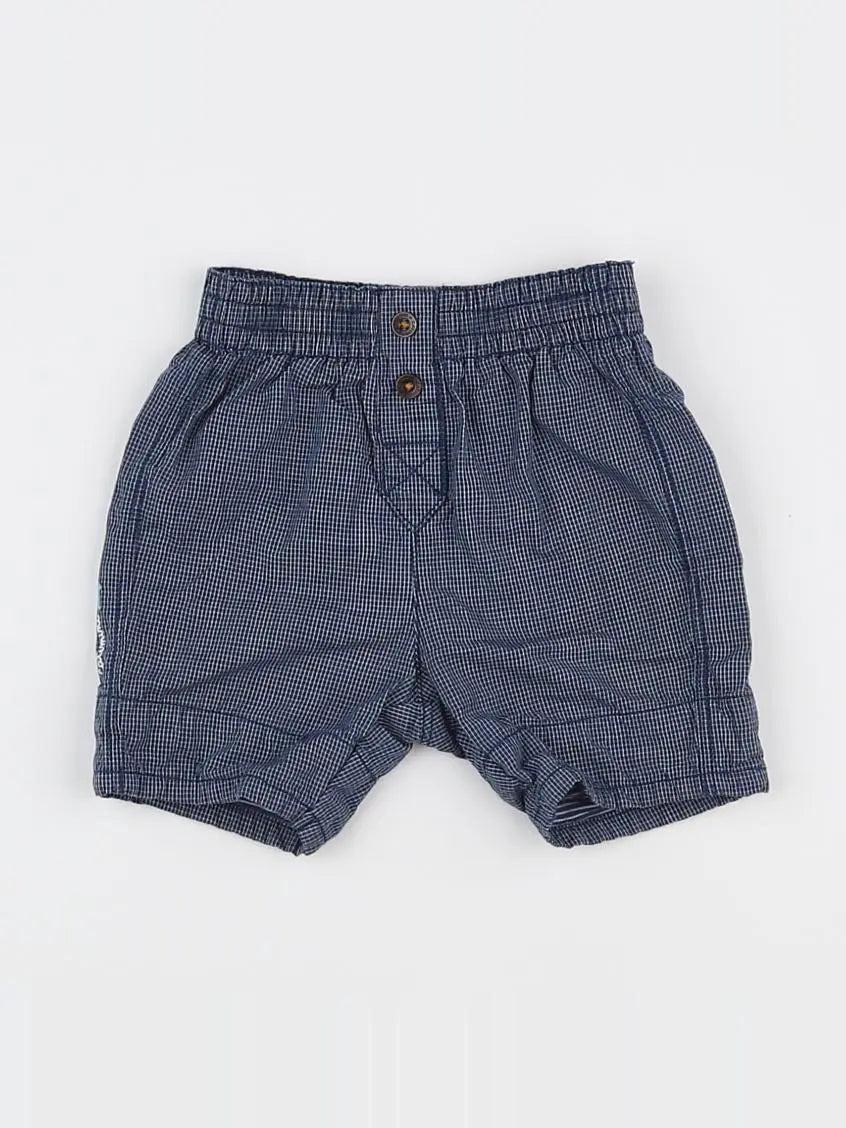 Catimini - short bleu - 3 mois