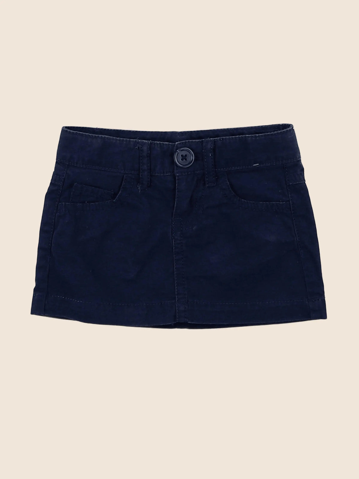 Benetton - jupe bleu - 12 mois