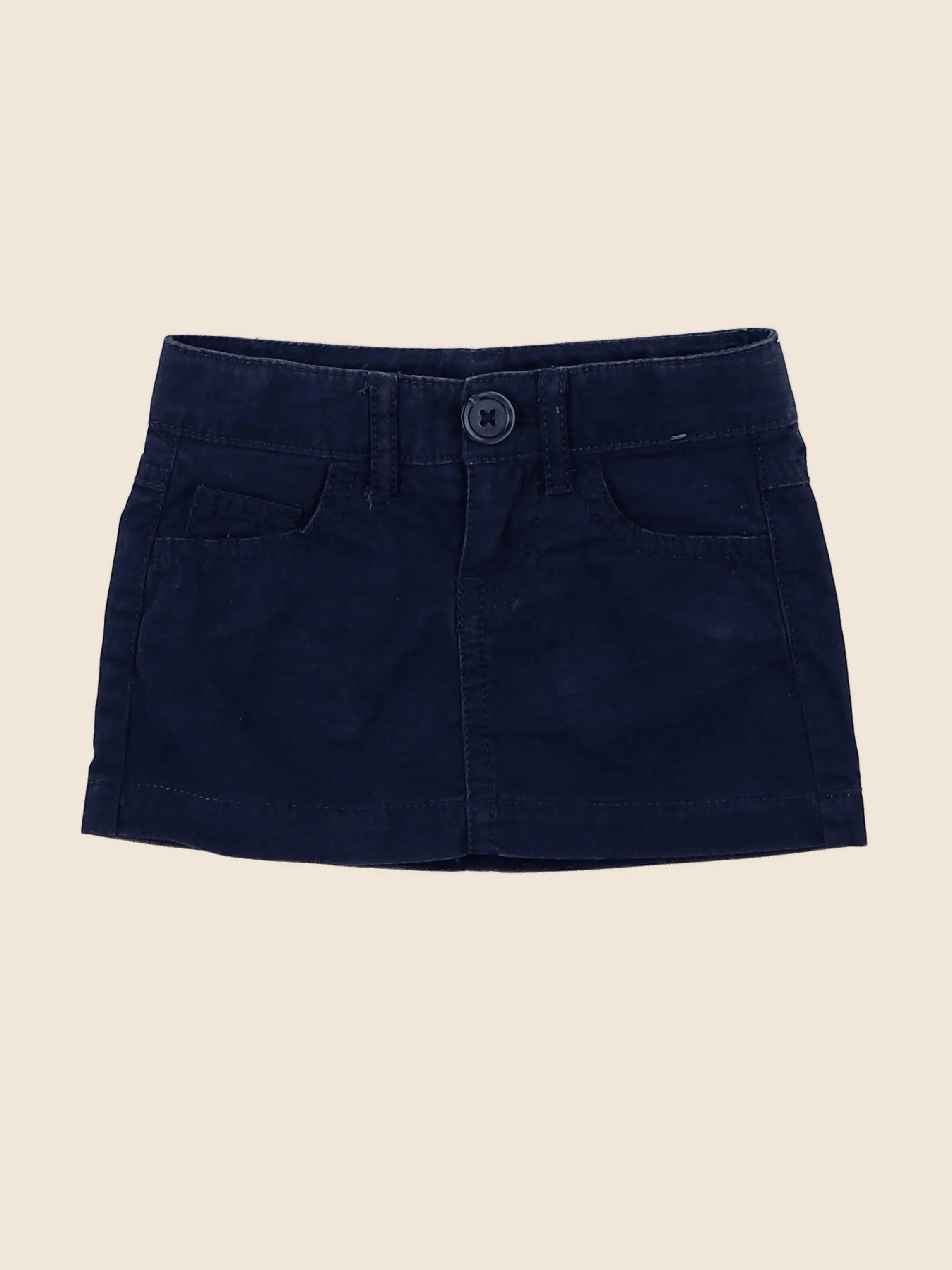 Benetton - jupe bleu - 12 mois