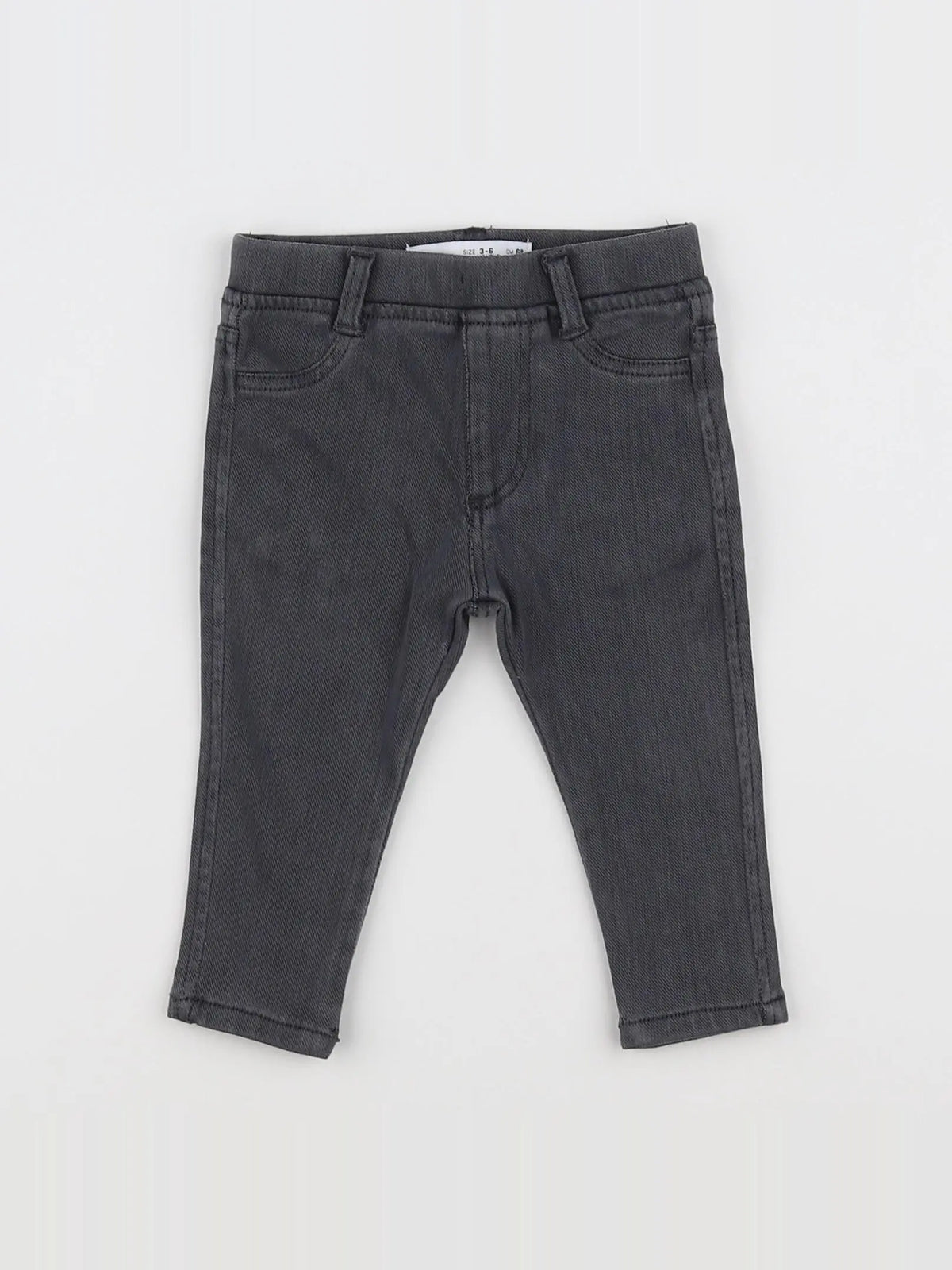 Zara - jegging gris - 3/6 mois