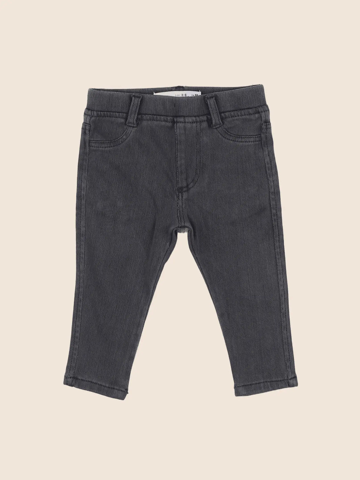 Zara - jegging gris - 3/6 mois