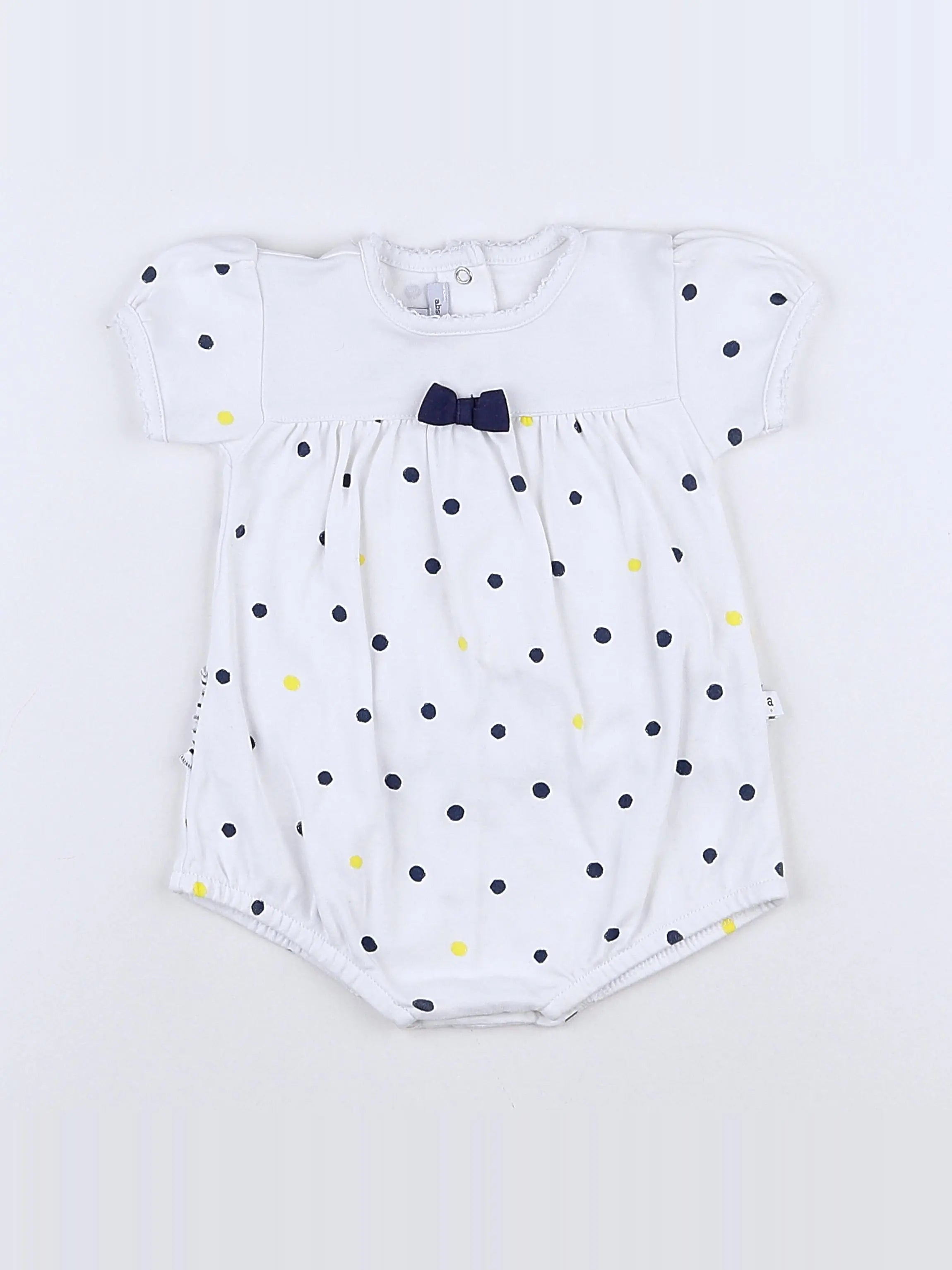 Absorba - combinaison blanc, bleu - 9 mois