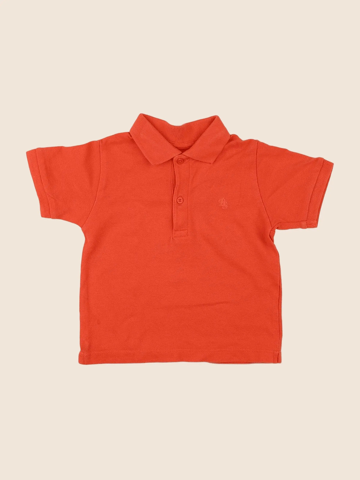 Mayoral - polo orange - 12 mois