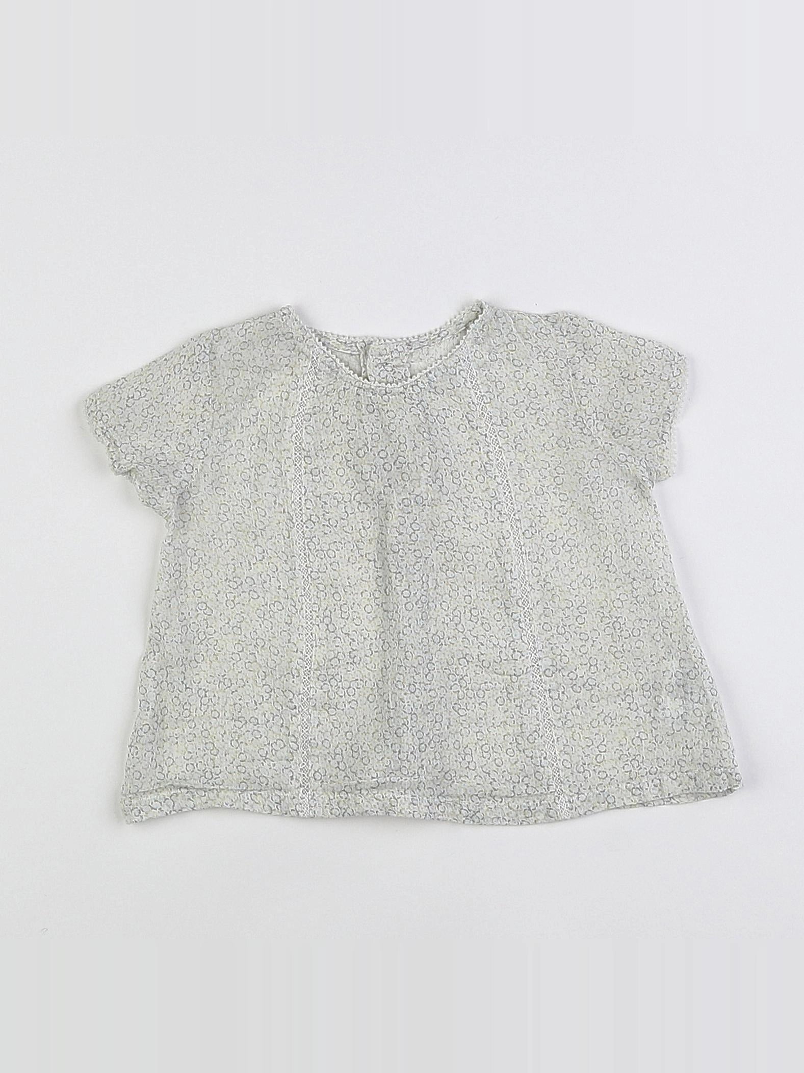 Boutchou - blouse multicolore - 3 mois