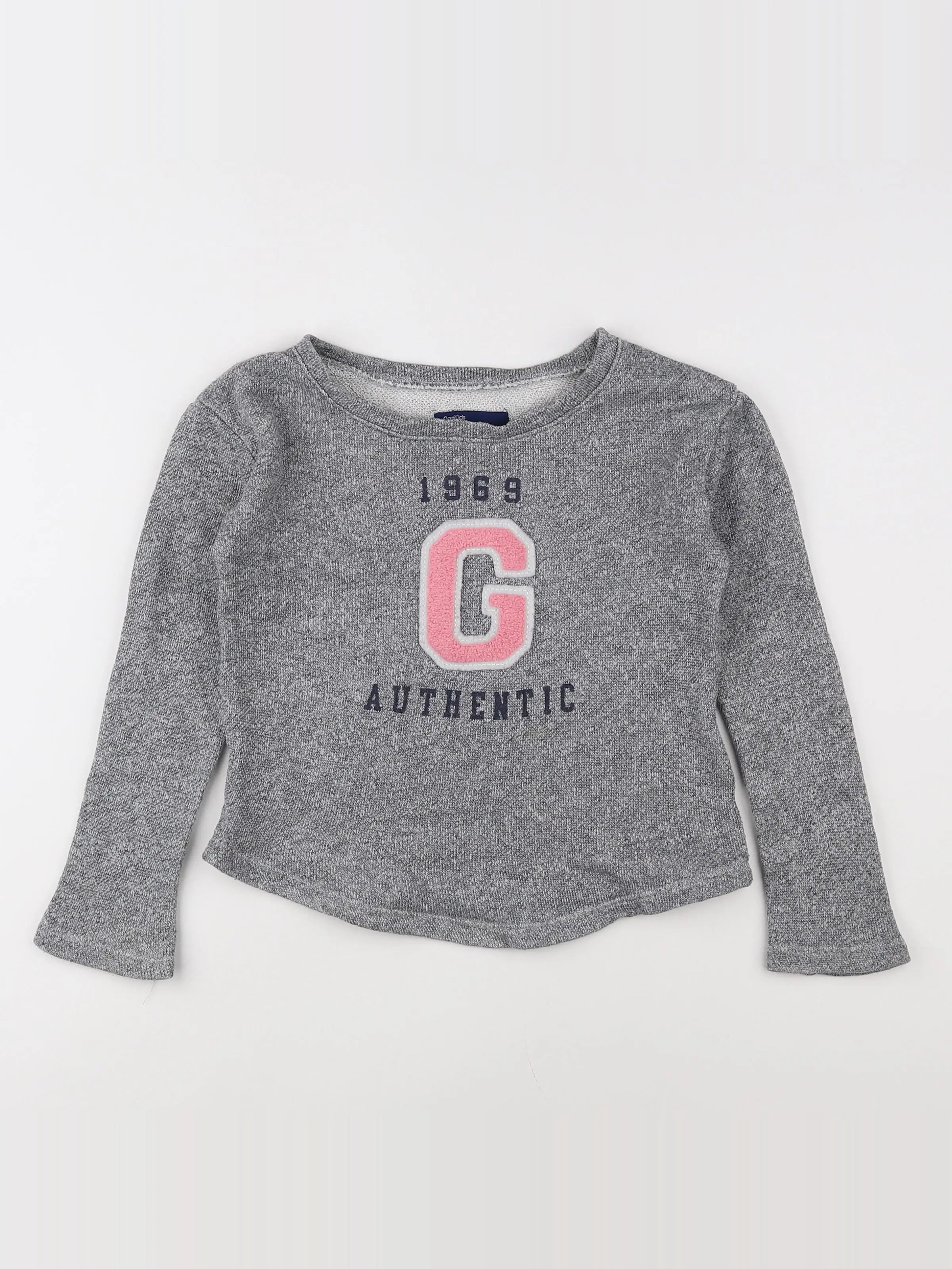 GAP - tee-shirt gris - 4/5 ans