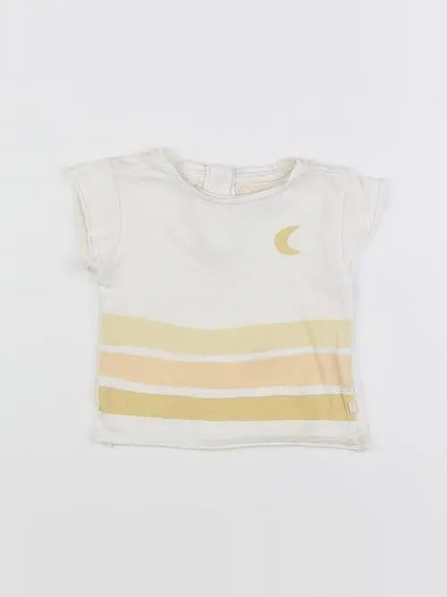 Les Petites Choses - tee-shirt beige - 3 mois
