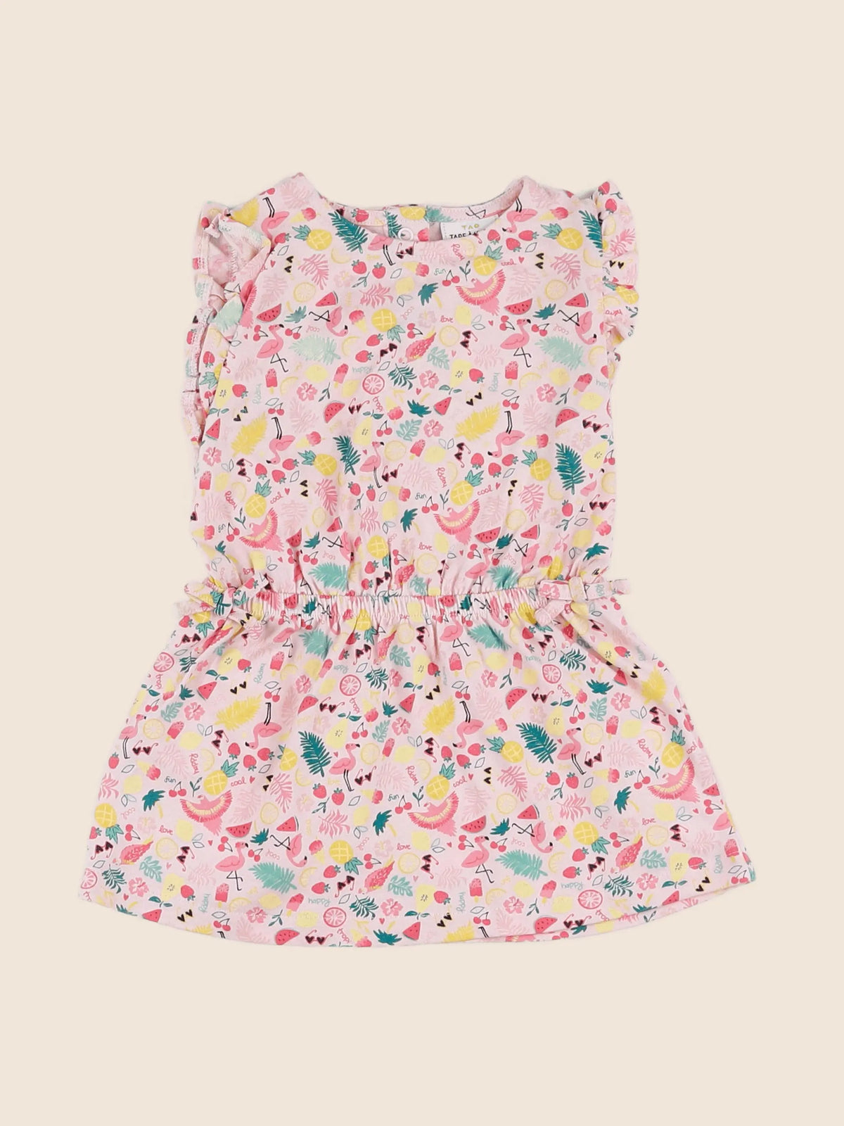 Tape à l'oeil - robe multicolore - 9 mois