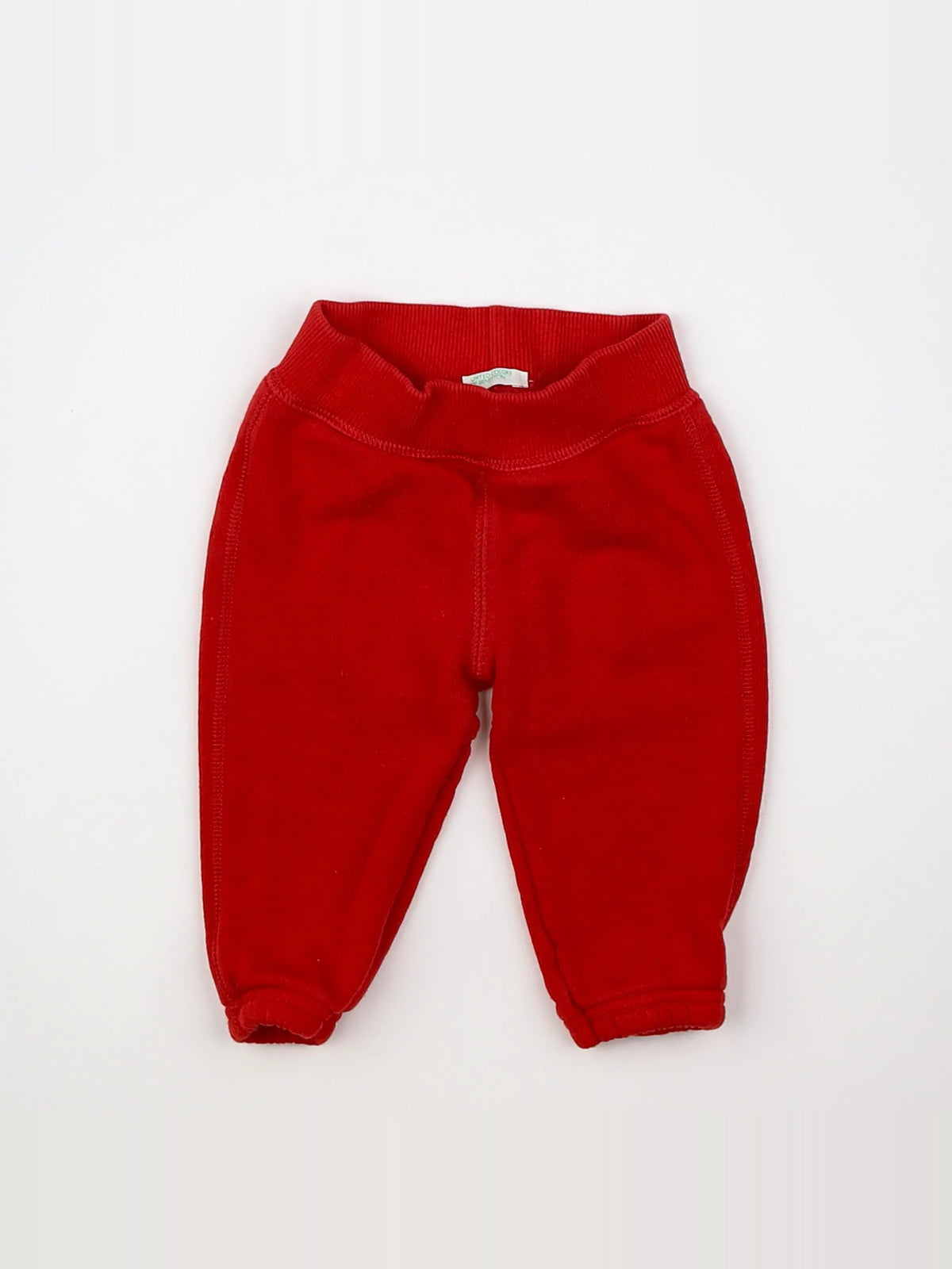 Benetton - jogging rouge - 3 mois