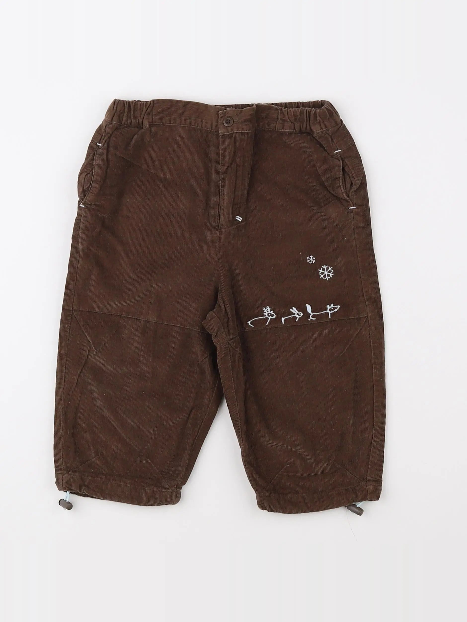 Jacadi - pantalon marron - 12 mois