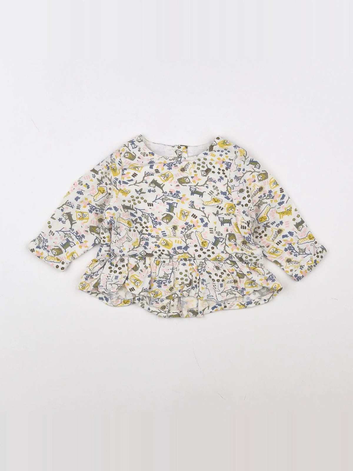 Vertbaudet - blouse blanc - 3 mois