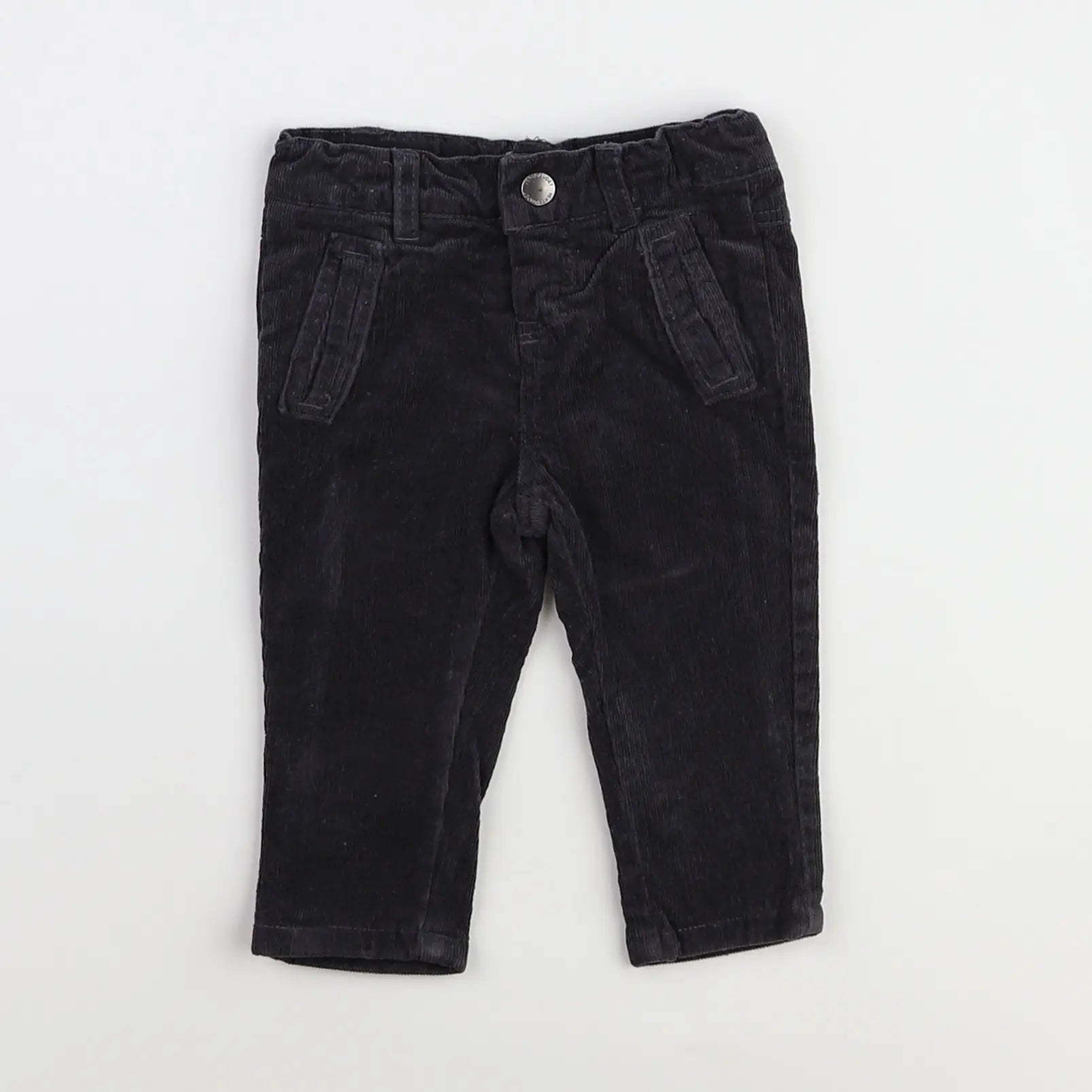 Vertbaudet - pantalon gris - 3 mois