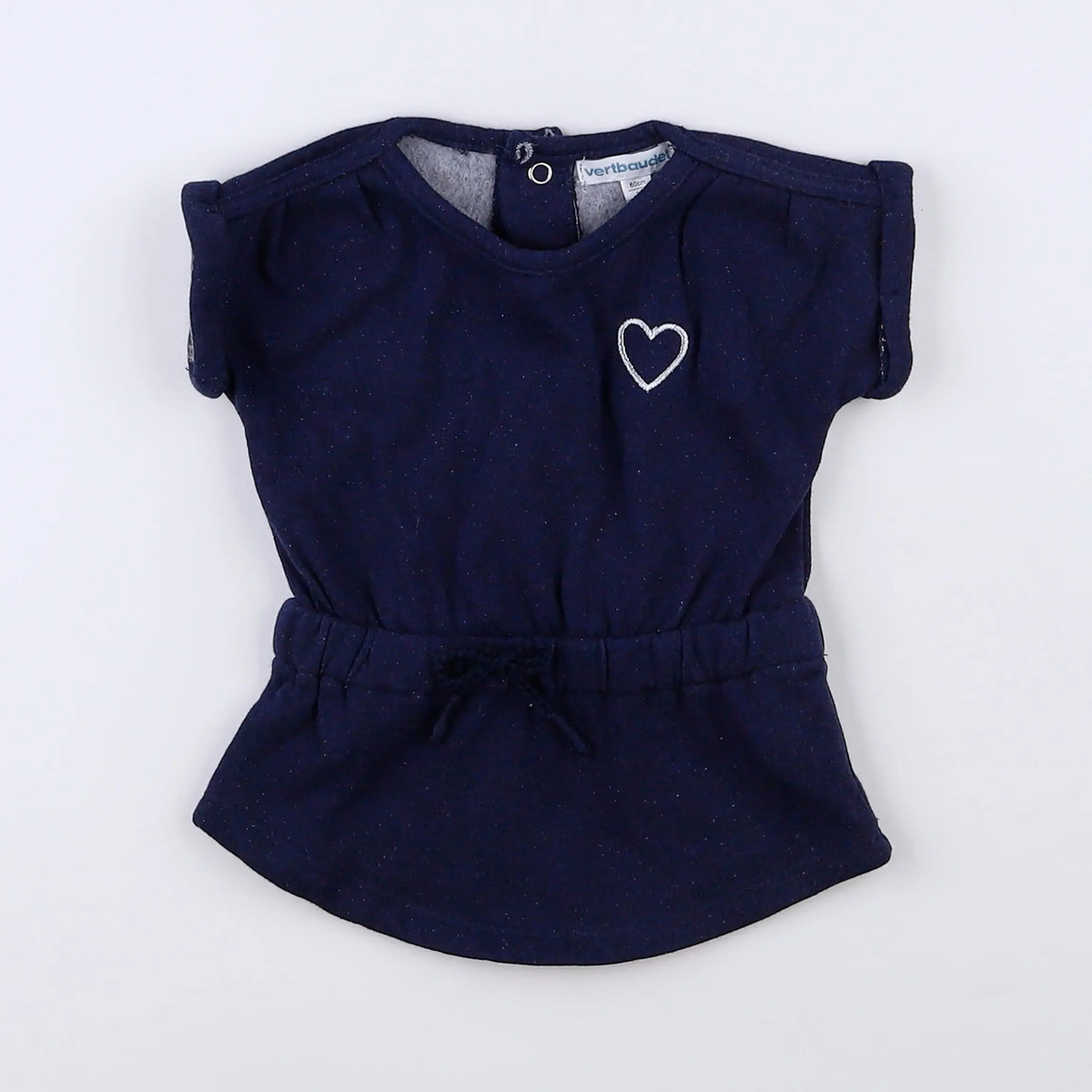 Vertbaudet - robe bleu - 3 mois